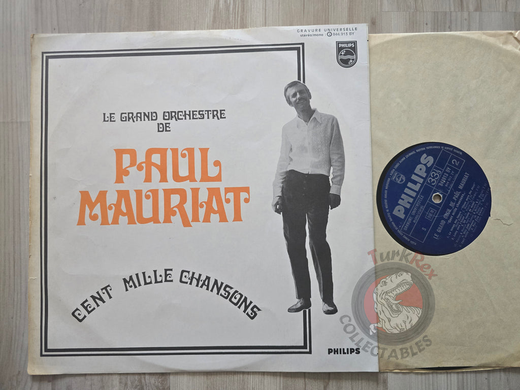 Paul Mauriat – Cent Mille Chansons Turkish Pressing Vinyl Turkey Edition
