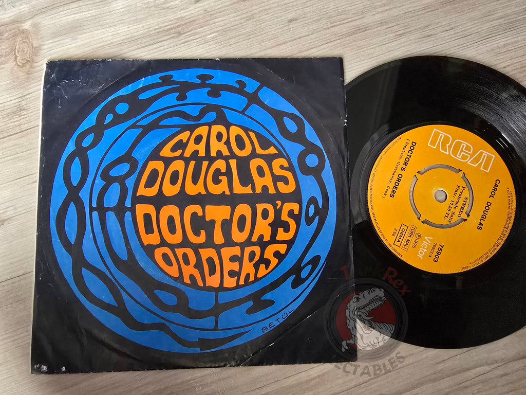 Carol Douglas – Doctor's Orders 7" Turkish Pressing Vinyl Turkey Edition