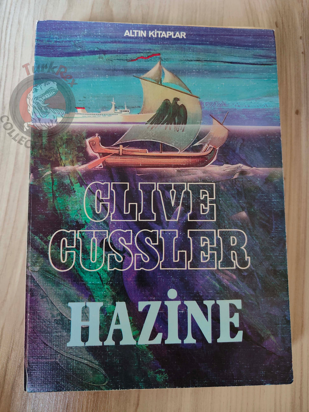 Clive Cussler – Treasure 1988 1st Turkish Book Turkey