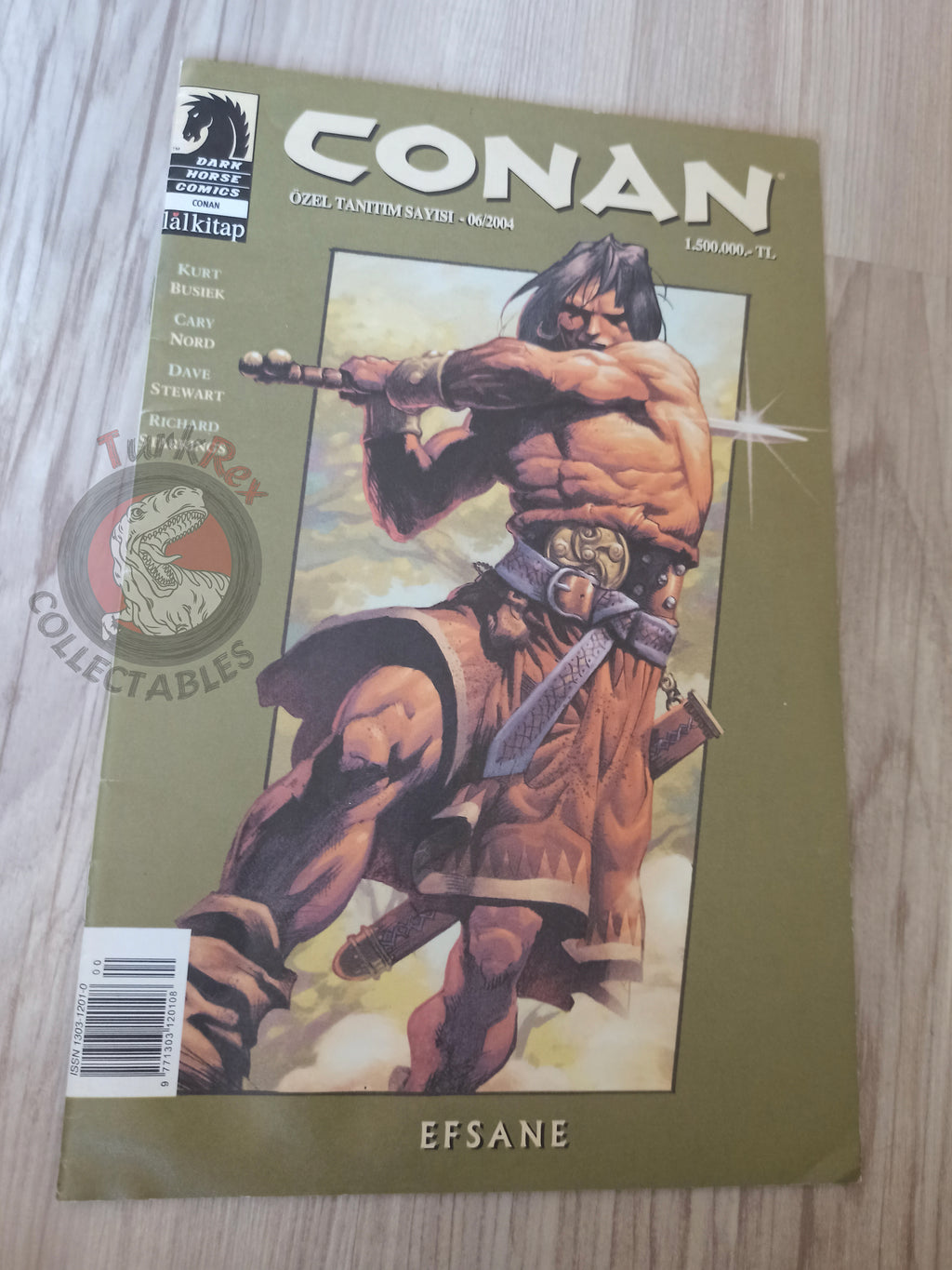 Conan the Legend #0 Turkish Comic Turkey Dark Horse Comics