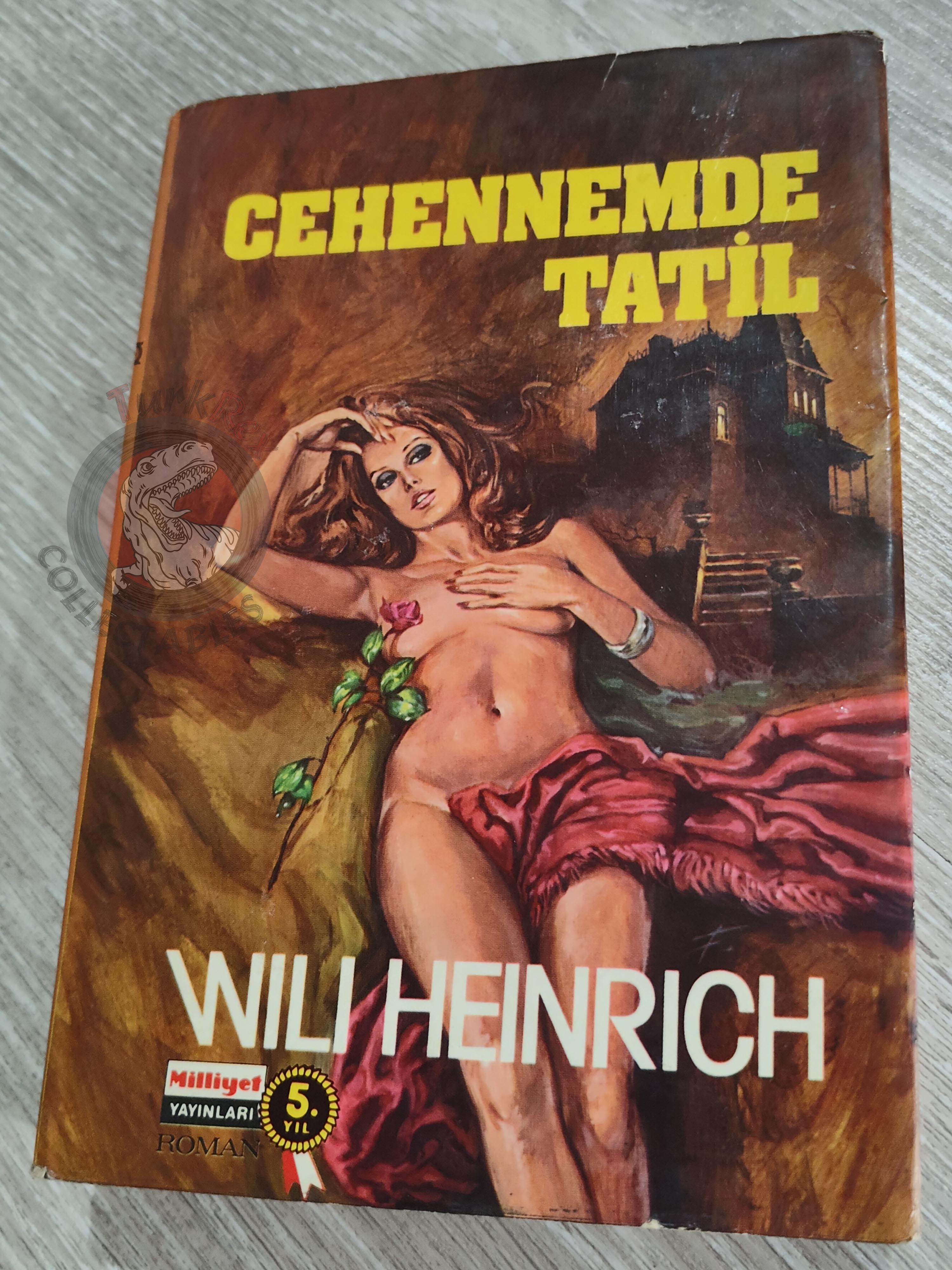 Willi Heinrich – Ferien im Jenseits 1975 1st HC/DJ Turkish Book Turkey
