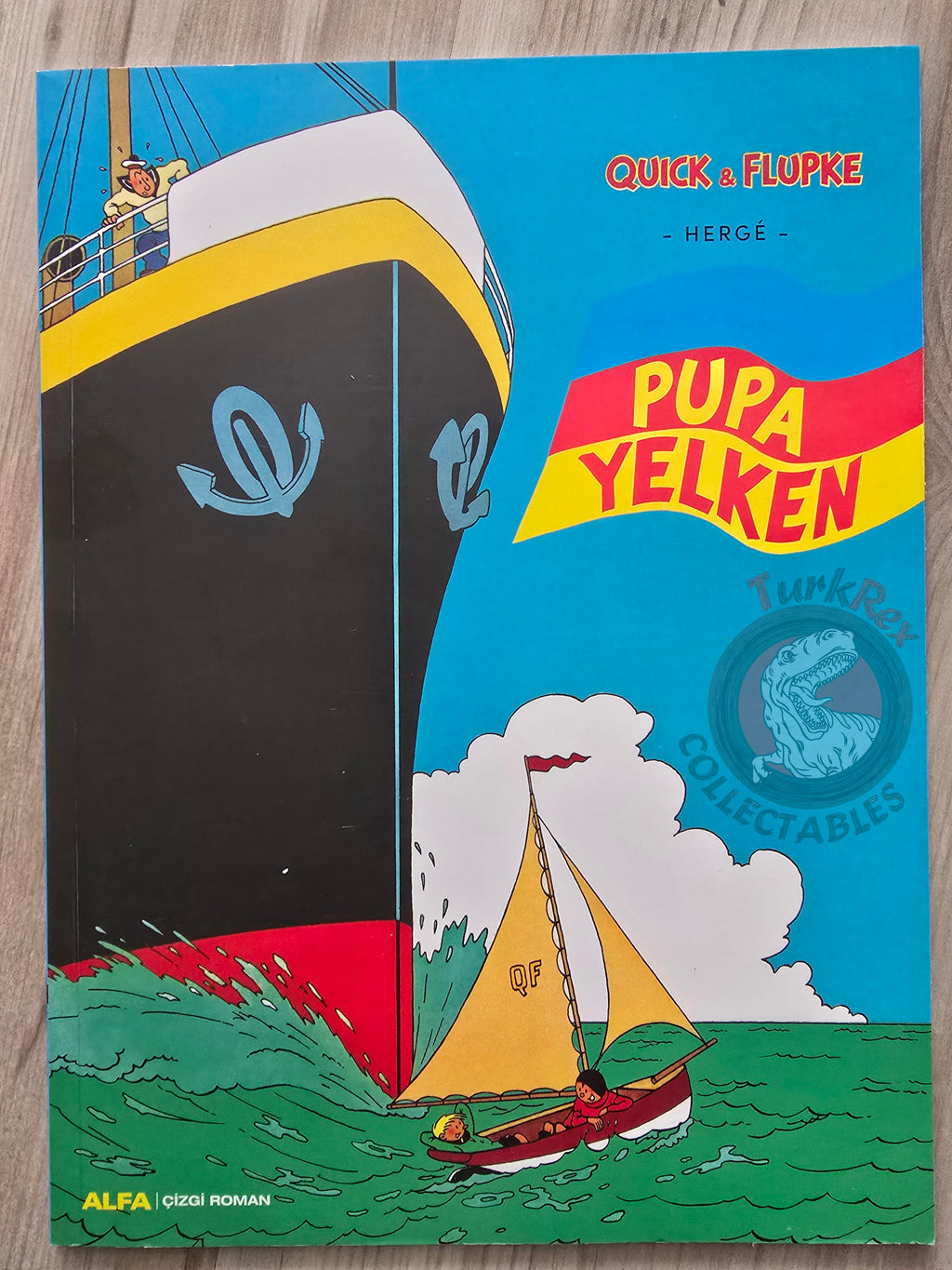 Quick & Flupke #4 Toutes Voiles Dehors Turkish Comic Turkey Hergé