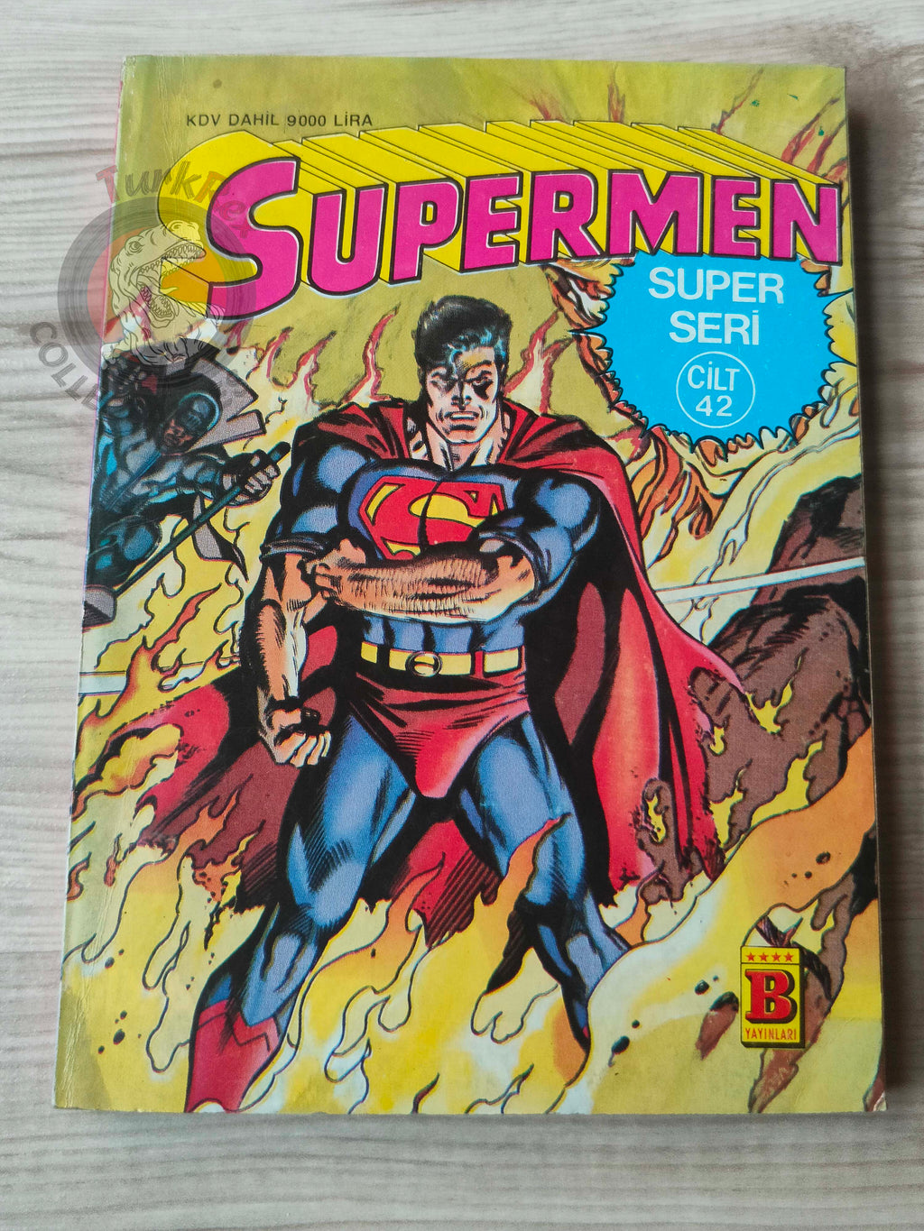 Superman Vol #42 1992 Turkish Comic Turkey #303 #358 Action Comics #656 Brainiac