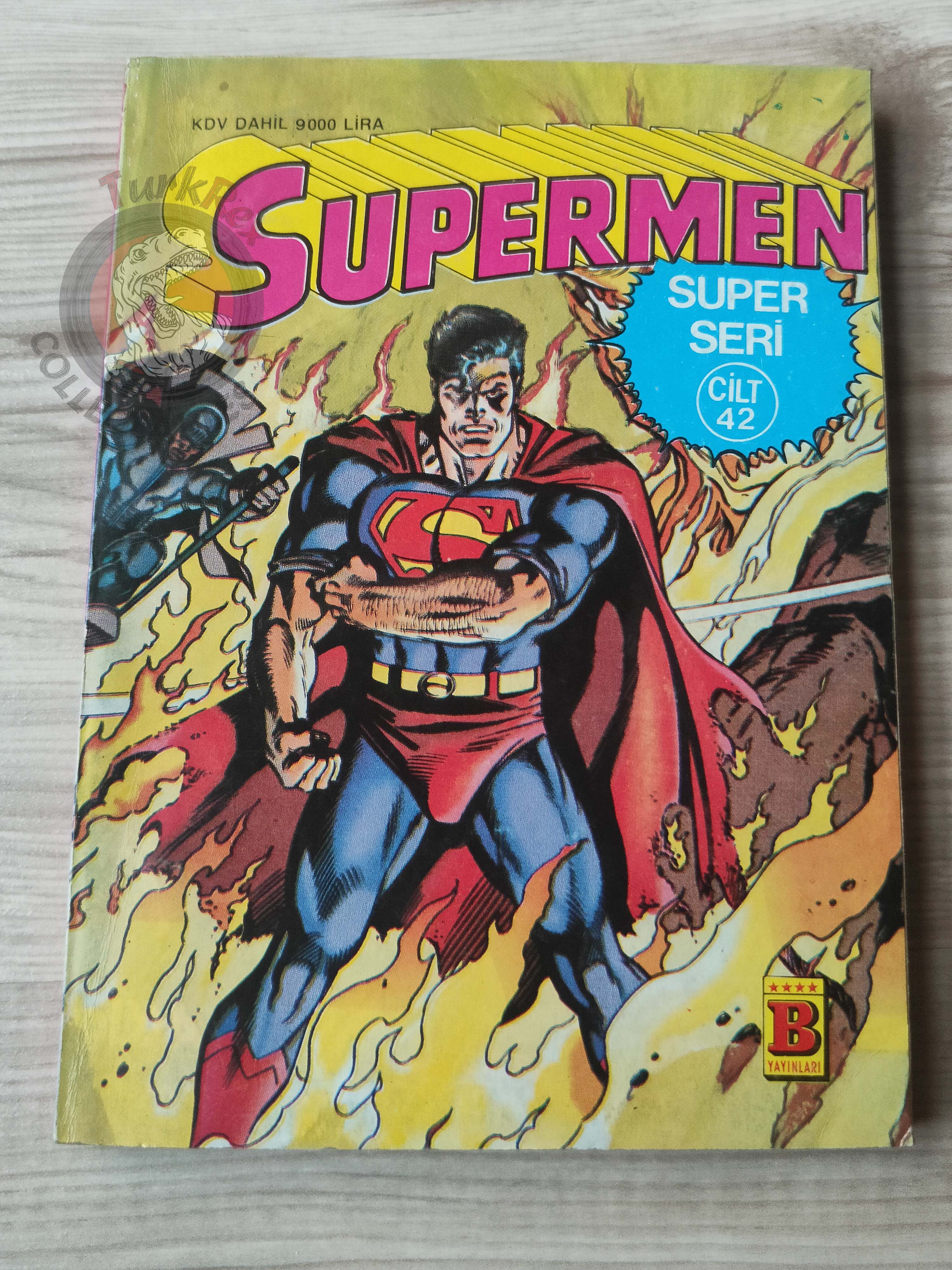 Superman Vol #42 1992 Turkish Comic Turkey #303 #358 Action Comics #656 Brainiac