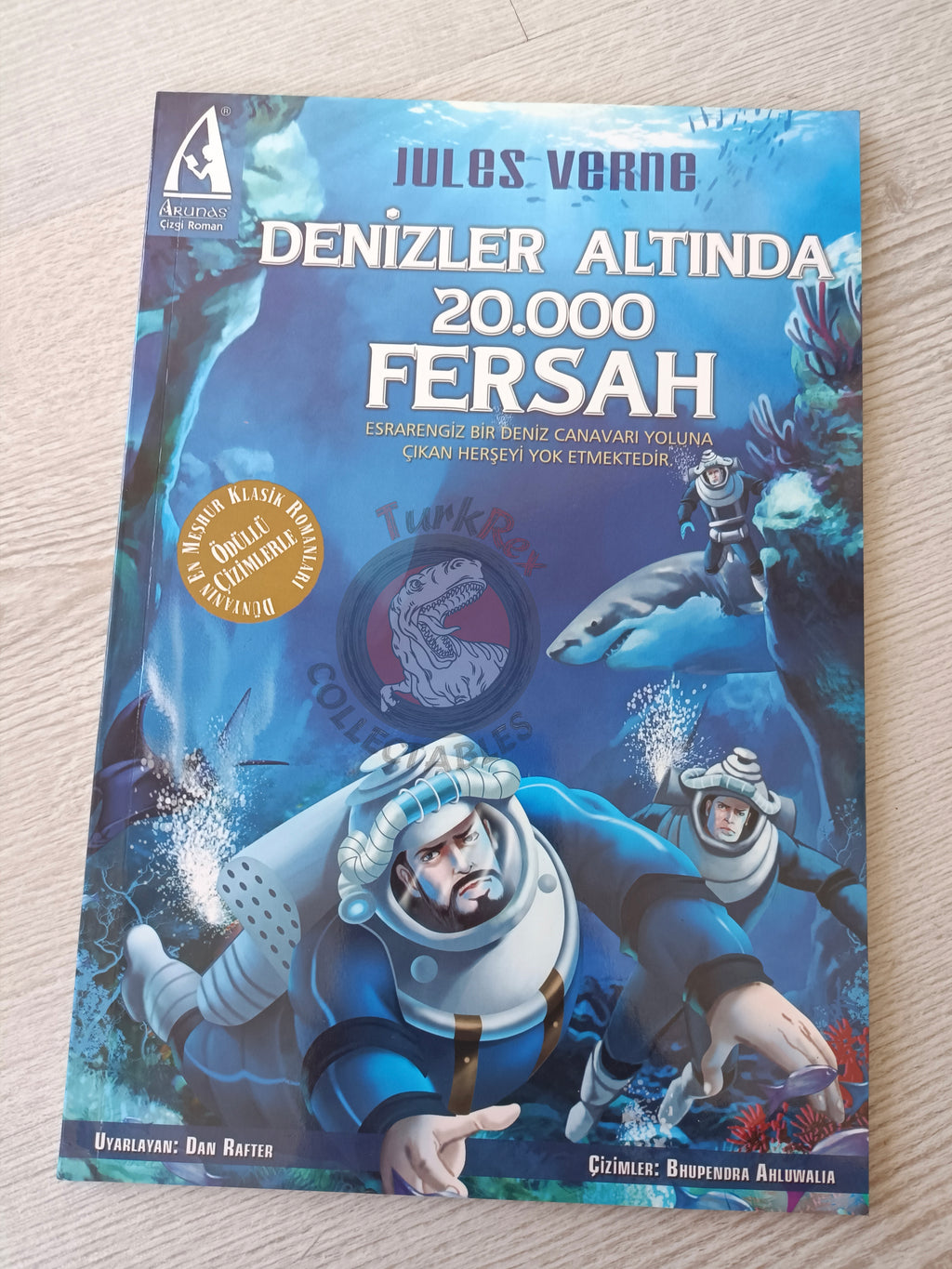 Twenty Thousand Leagues Under the Sea – Jules Verne Turkish Comic Turkey Campfire Classics