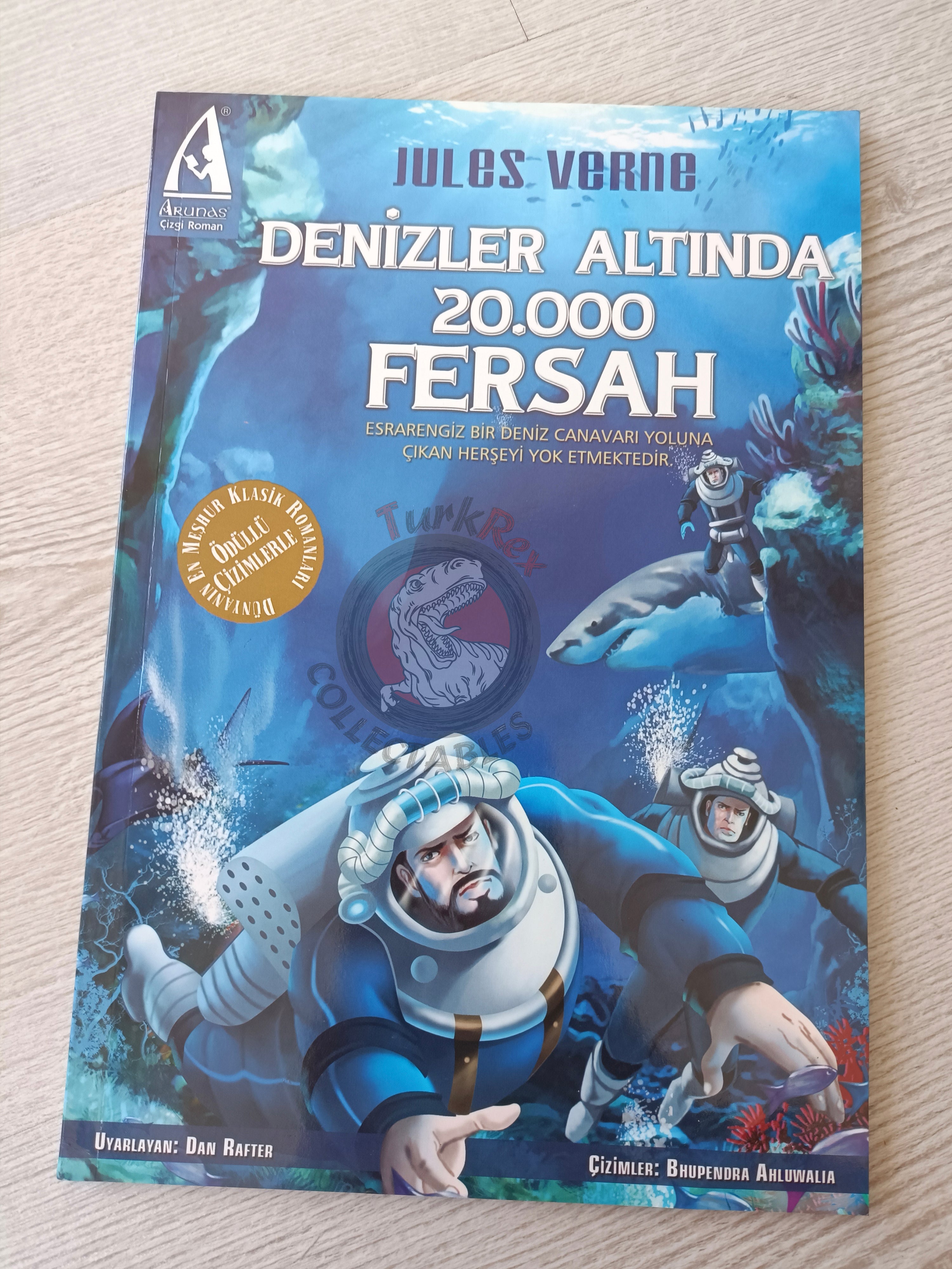 Twenty Thousand Leagues Under the Sea – Jules Verne Turkish Comic Turkey Campfire Classics