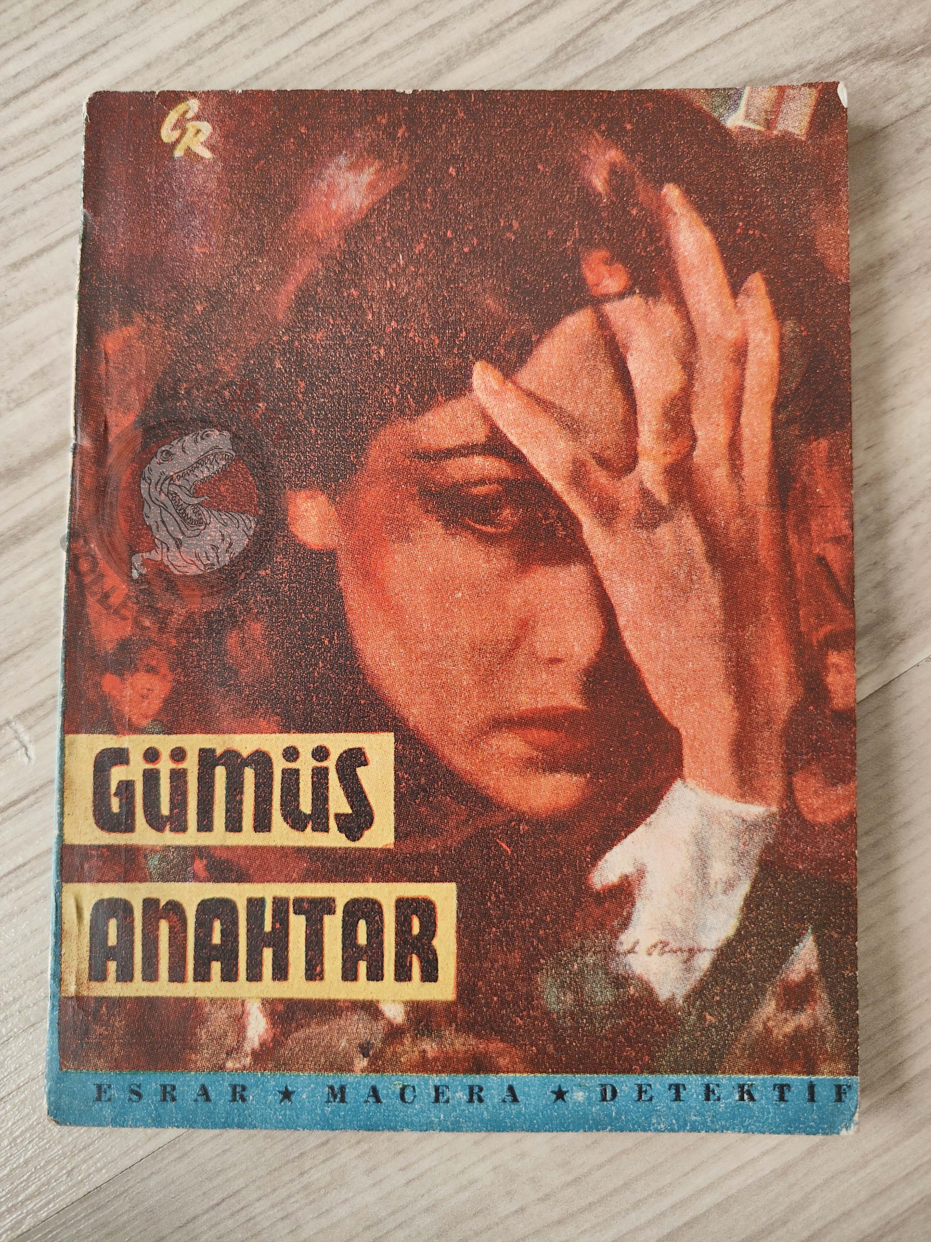 Edgar Wallace – The Clue of the Silver Key 1953 1st Turkish Book Turkey