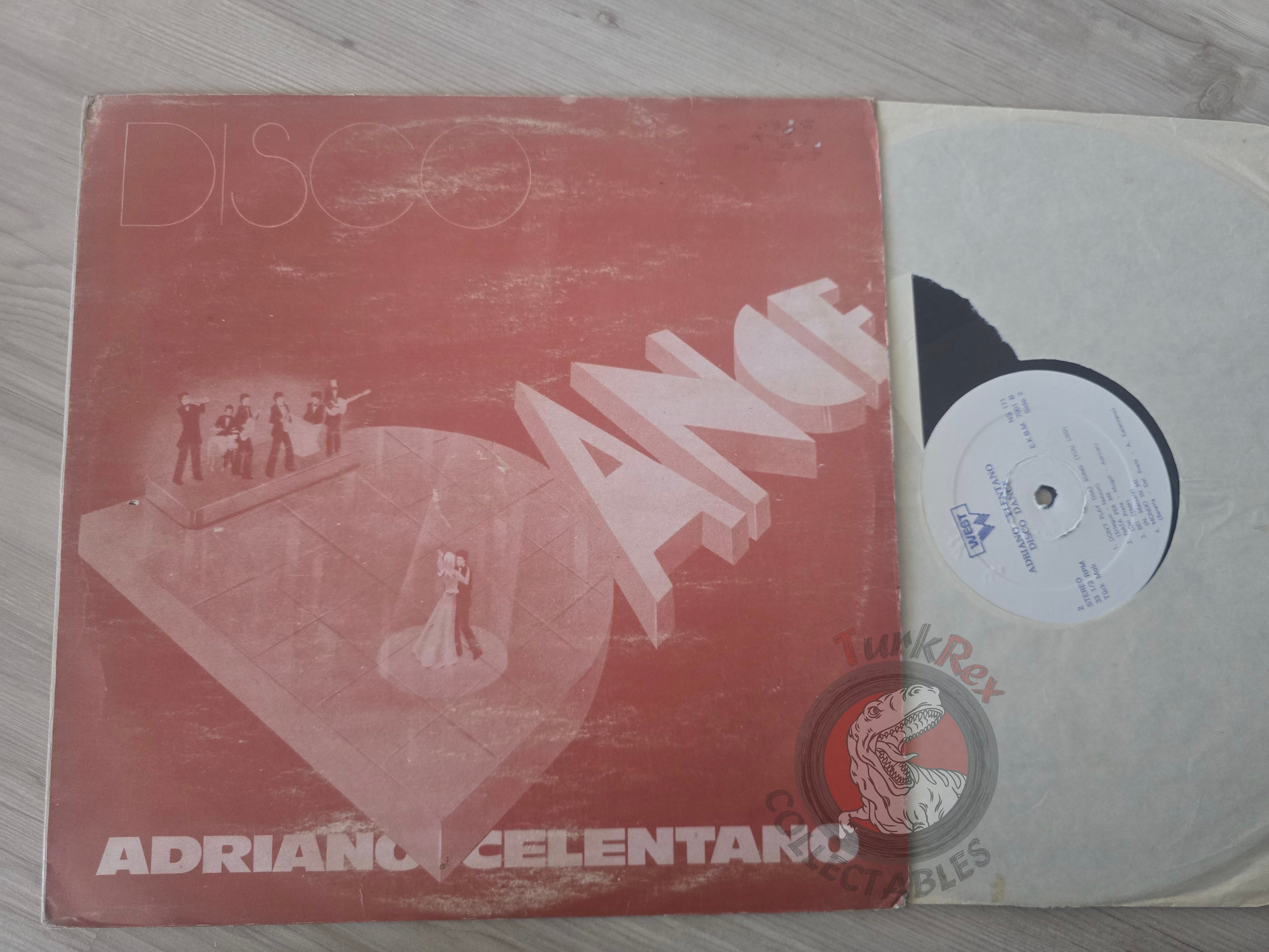 Adriano Celentano – Disco Dance Turkish Pressing Vinyl Turkey Edition 2