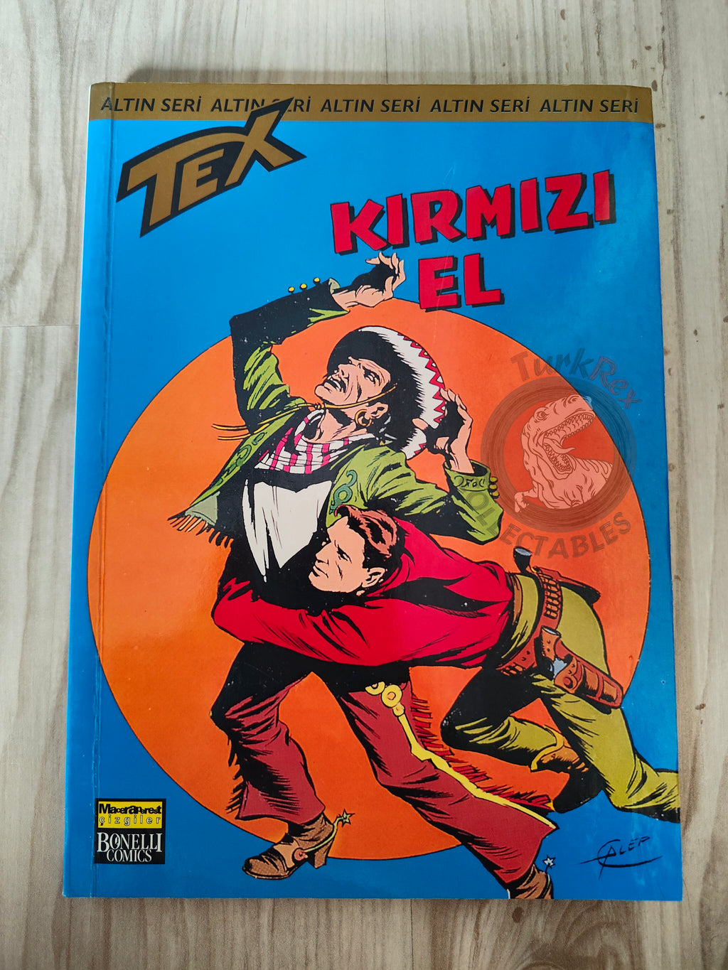 Tex #1 La Mano Rossa 2004 Turkish Comic Turkey Bonelli Willer