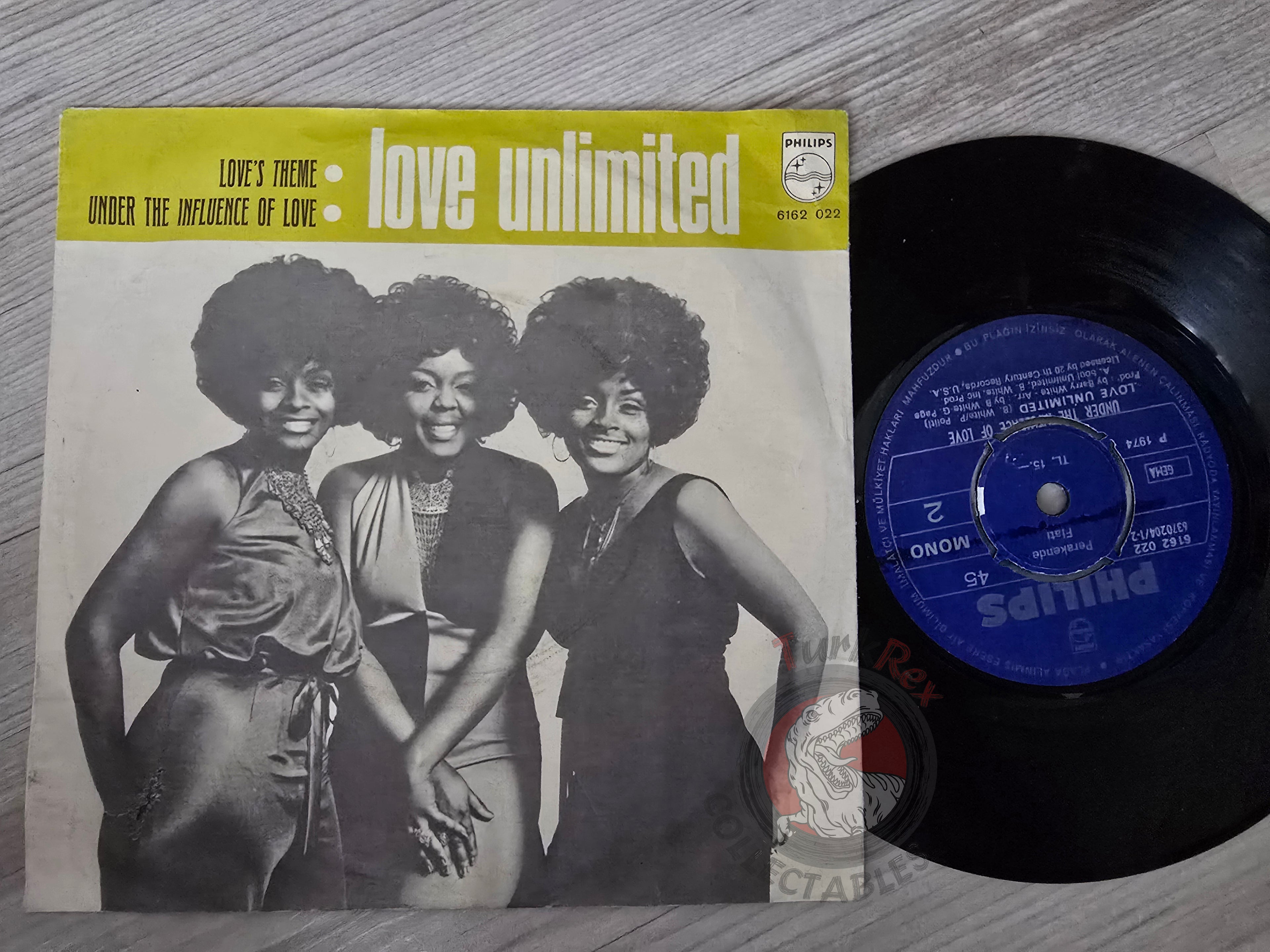 Love Unlimited – Love's Theme 7" Turkish Pressing Vinyl Turkey Edition