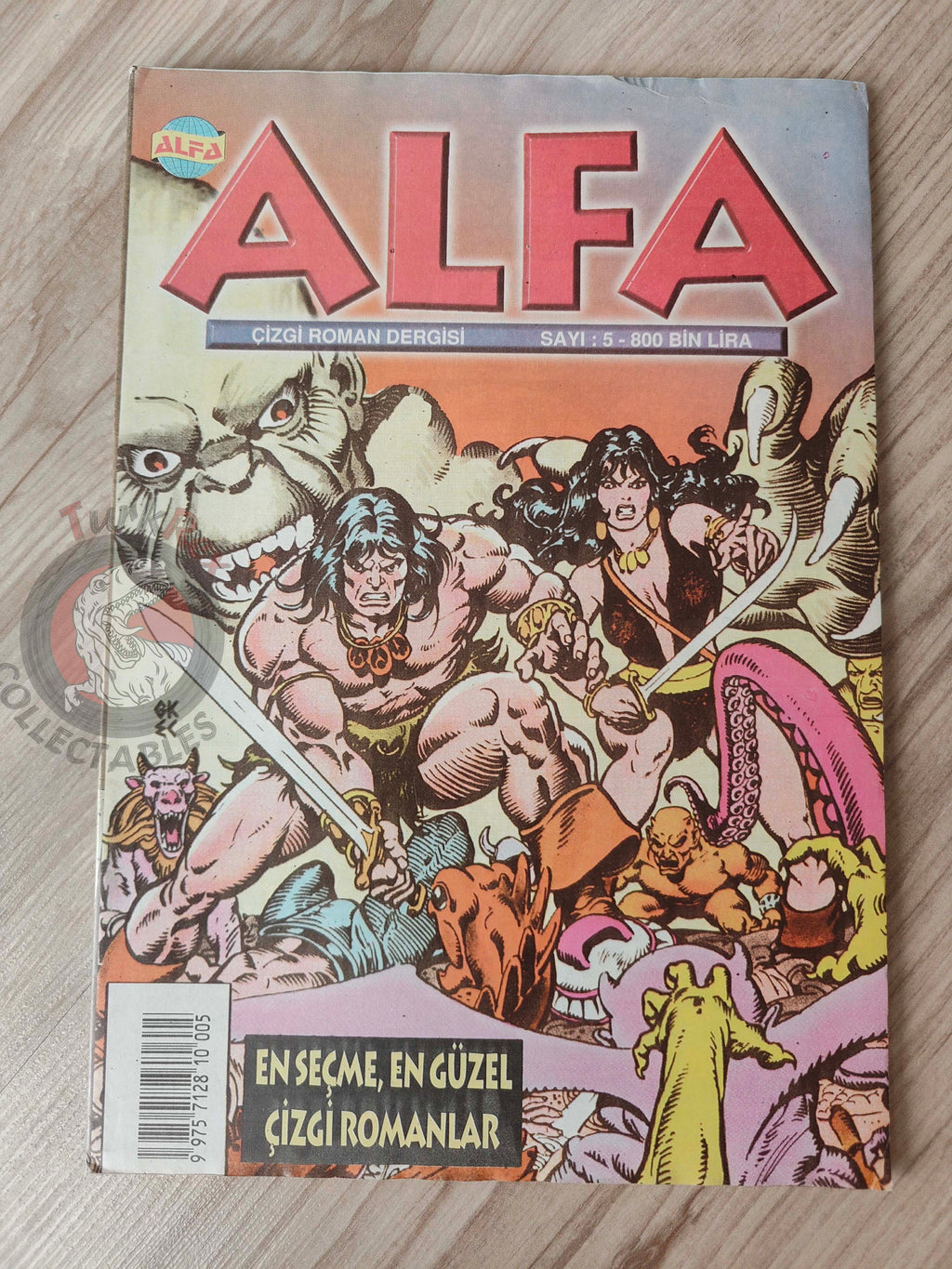 Conan The Barbarian #5 2001 Turkish Comic Turkey #72 #73 #74
