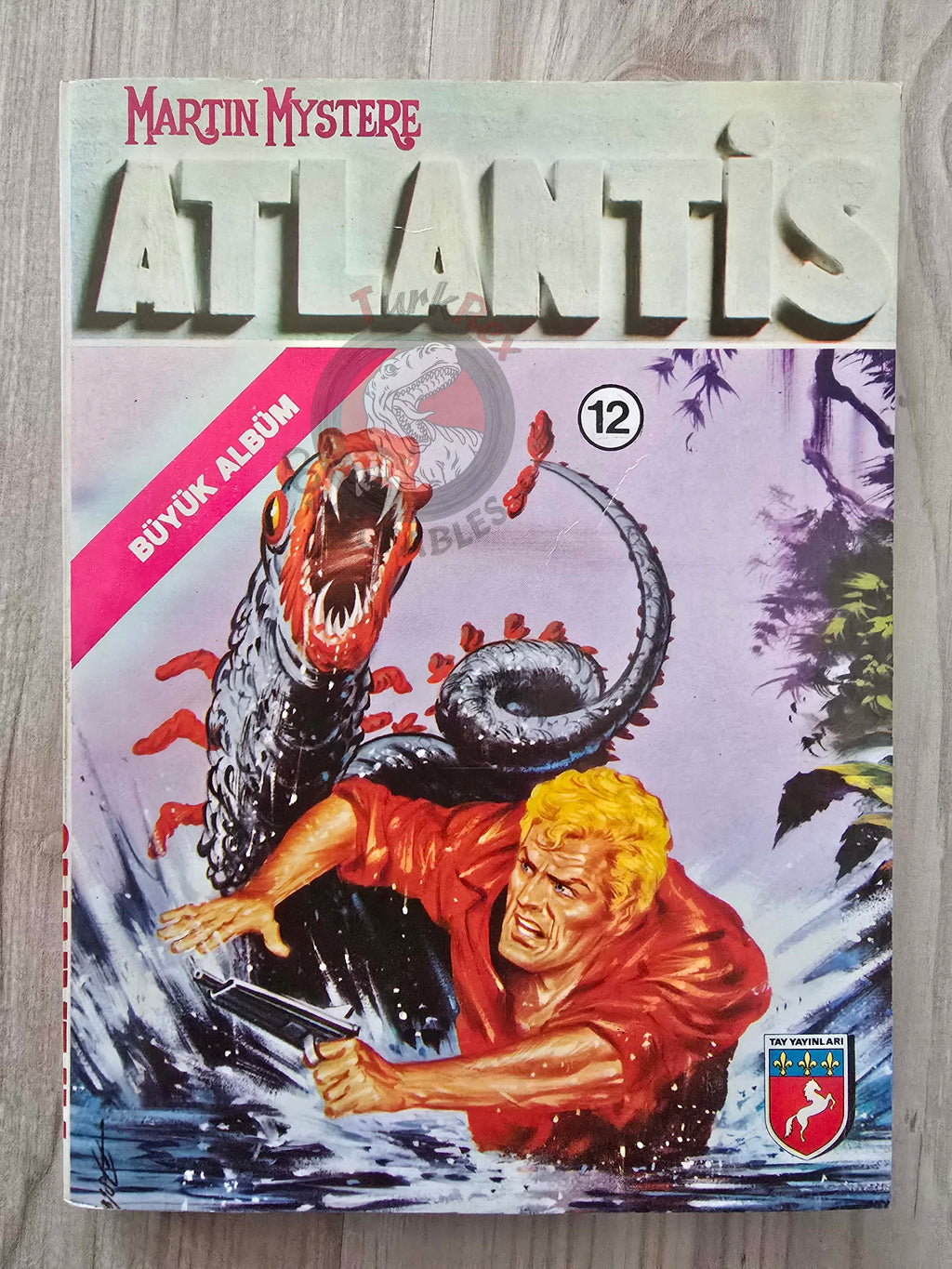 Martin Mystère #12 Il Principe delle Tenebre 80s Turkish Comic Turkey #44 #42