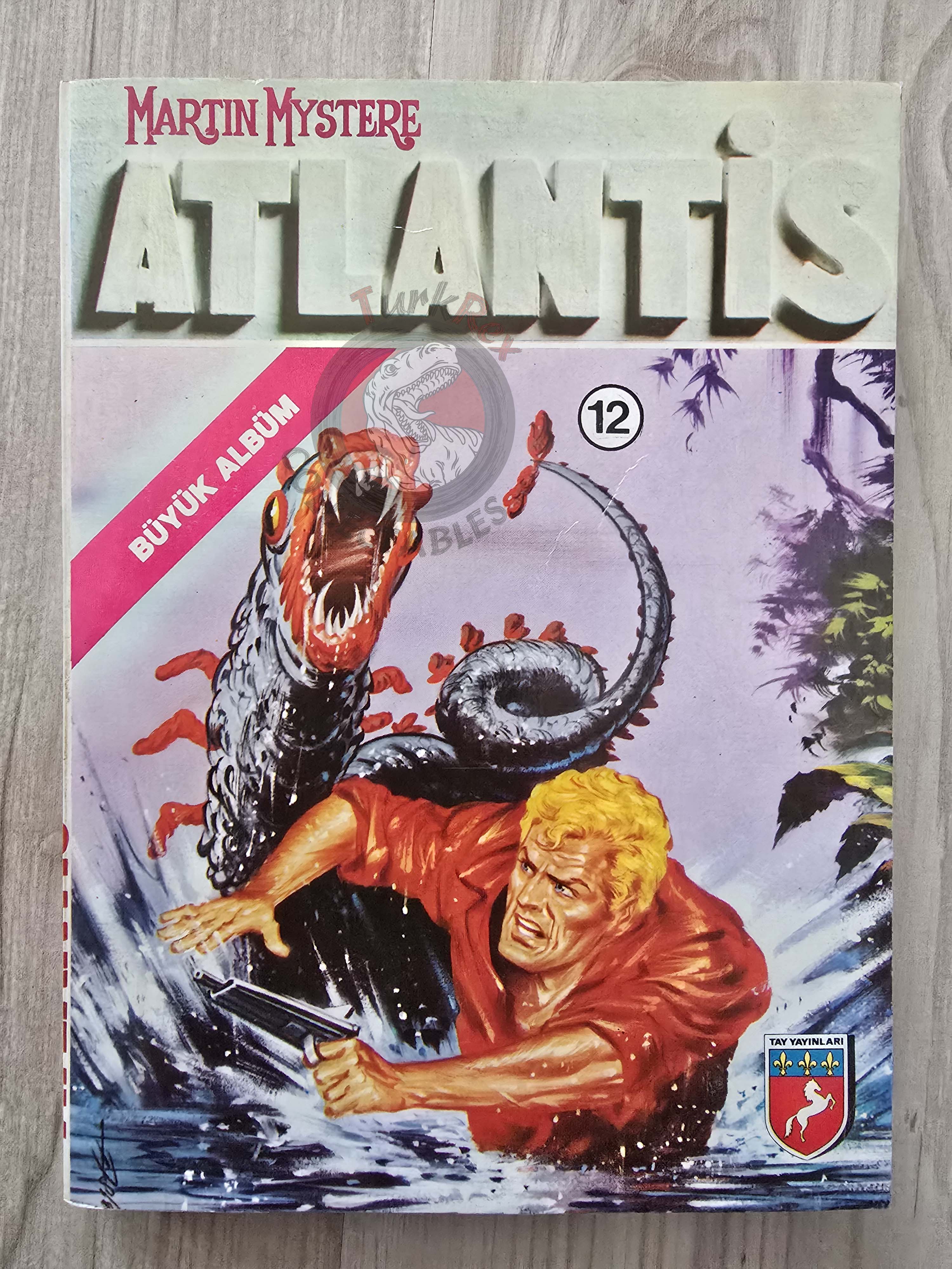 Martin Mystère #12 Il Principe delle Tenebre 80s Turkish Comic Turkey #44 #42