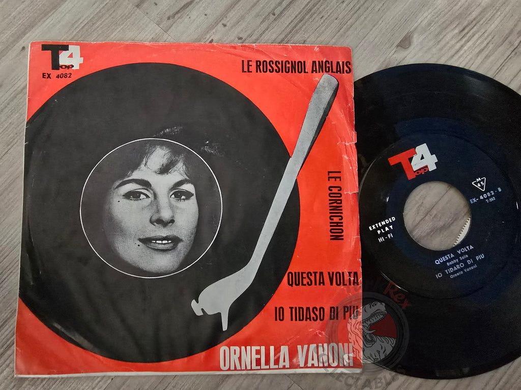 Nino Ferrer / Hugues Aufray / Bobby Solo / Ornella Vanoni 7" Iran Pressing Vinyl Iranian Edition