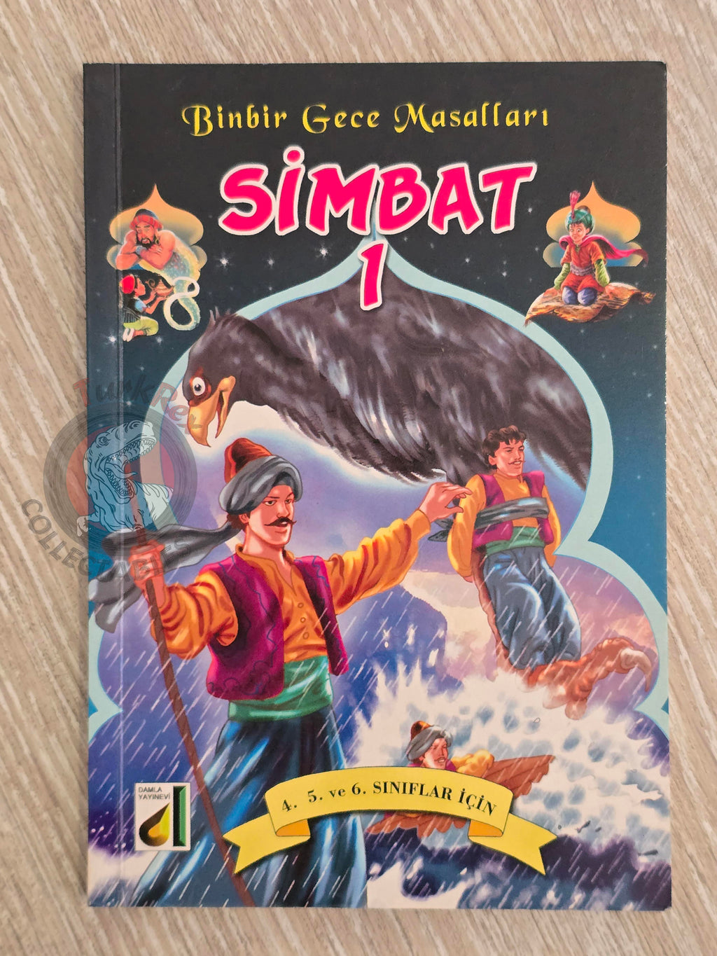 Sinbad the Sailor 2007 Turkish Book Turkey 1001 Nights Illustrated
