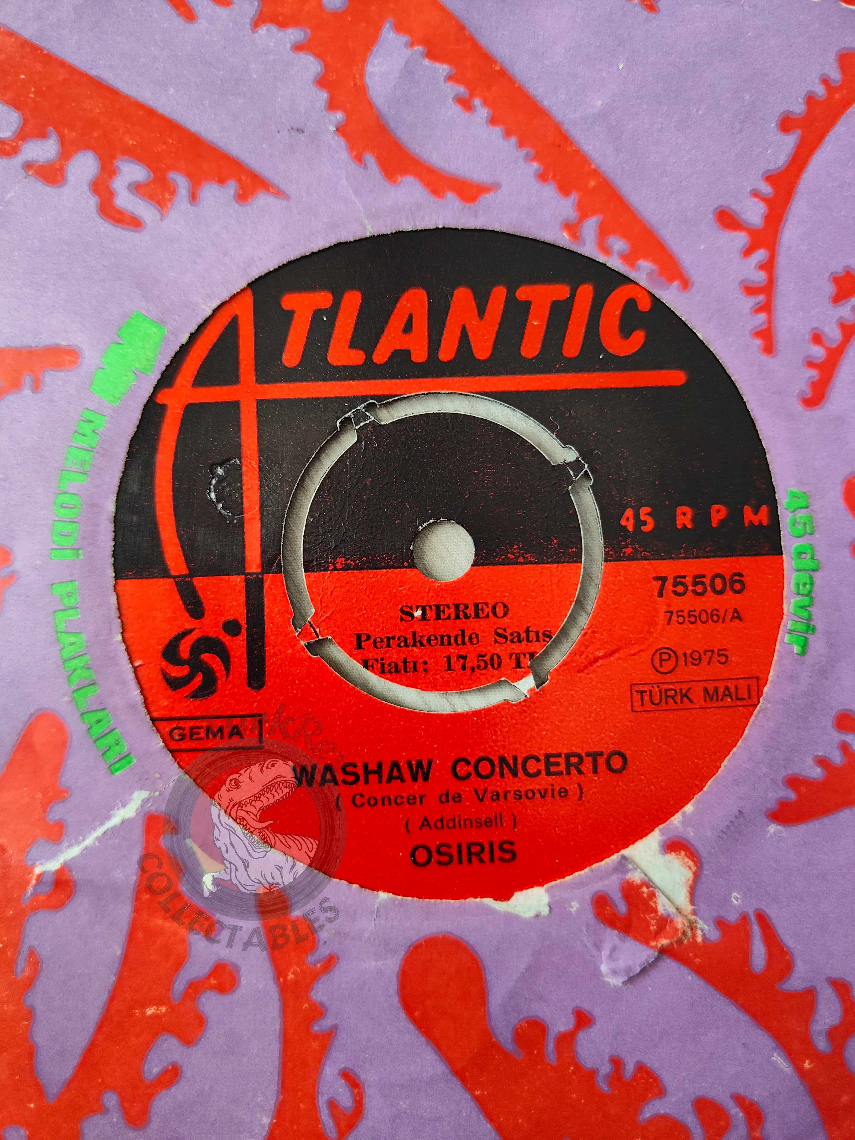 Osiris – Warsaw Concerto 7" Turkish Pressing Vinyl Turkey Edition Error