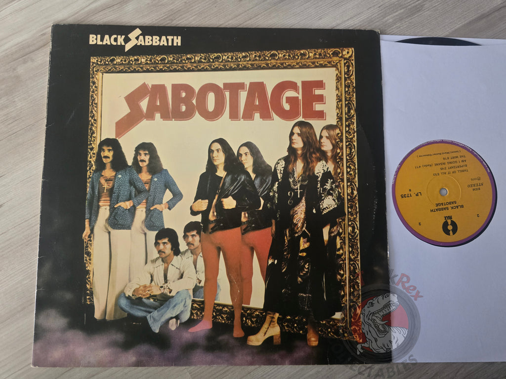 Black Sabbath - Sabotage Turkish Pressing Vinyl Turkey Edition