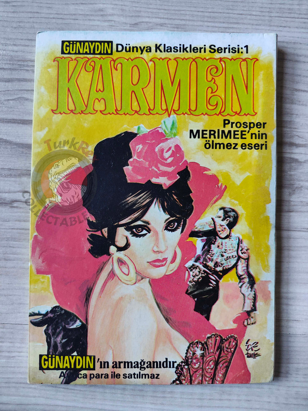 Carmen – Prosper Merimee Turkish Comic Turkey Classics Illustrated