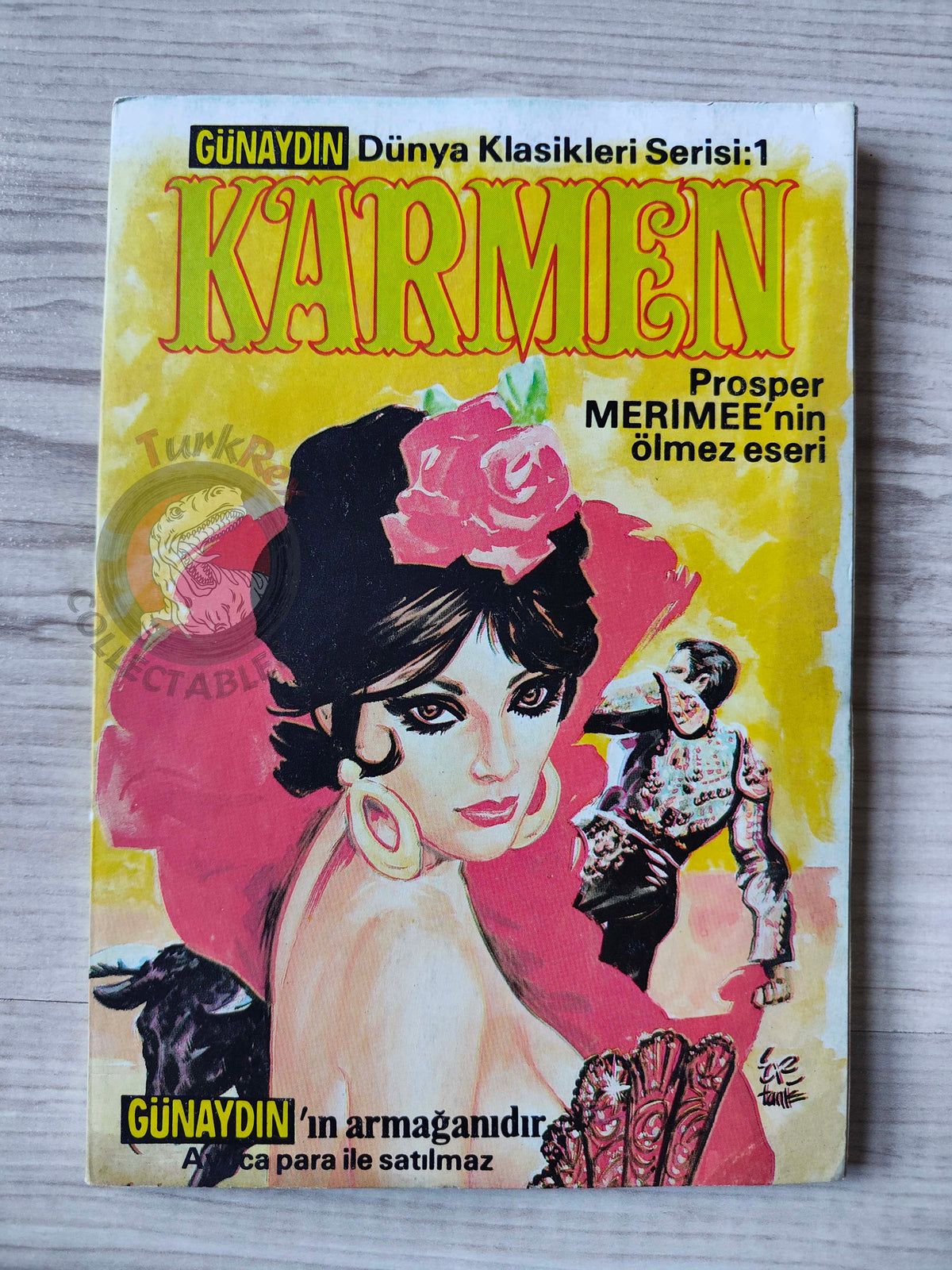 Carmen – Prosper Merimee Turkish Comic Turkey Classics Illustrated