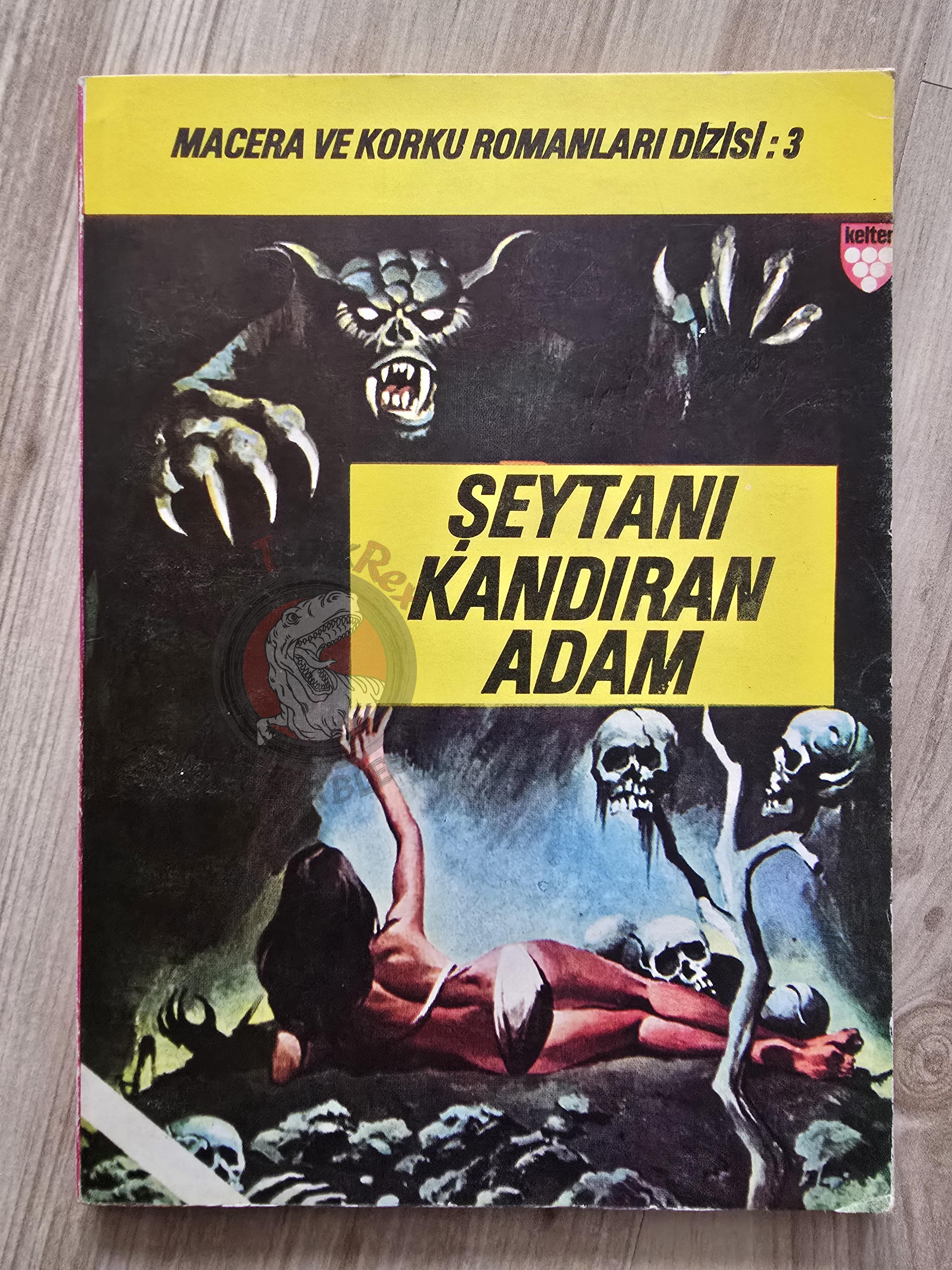 Peter Collins – The Man Who Tricked the Devil 1985 1st Turkish Book Turkey