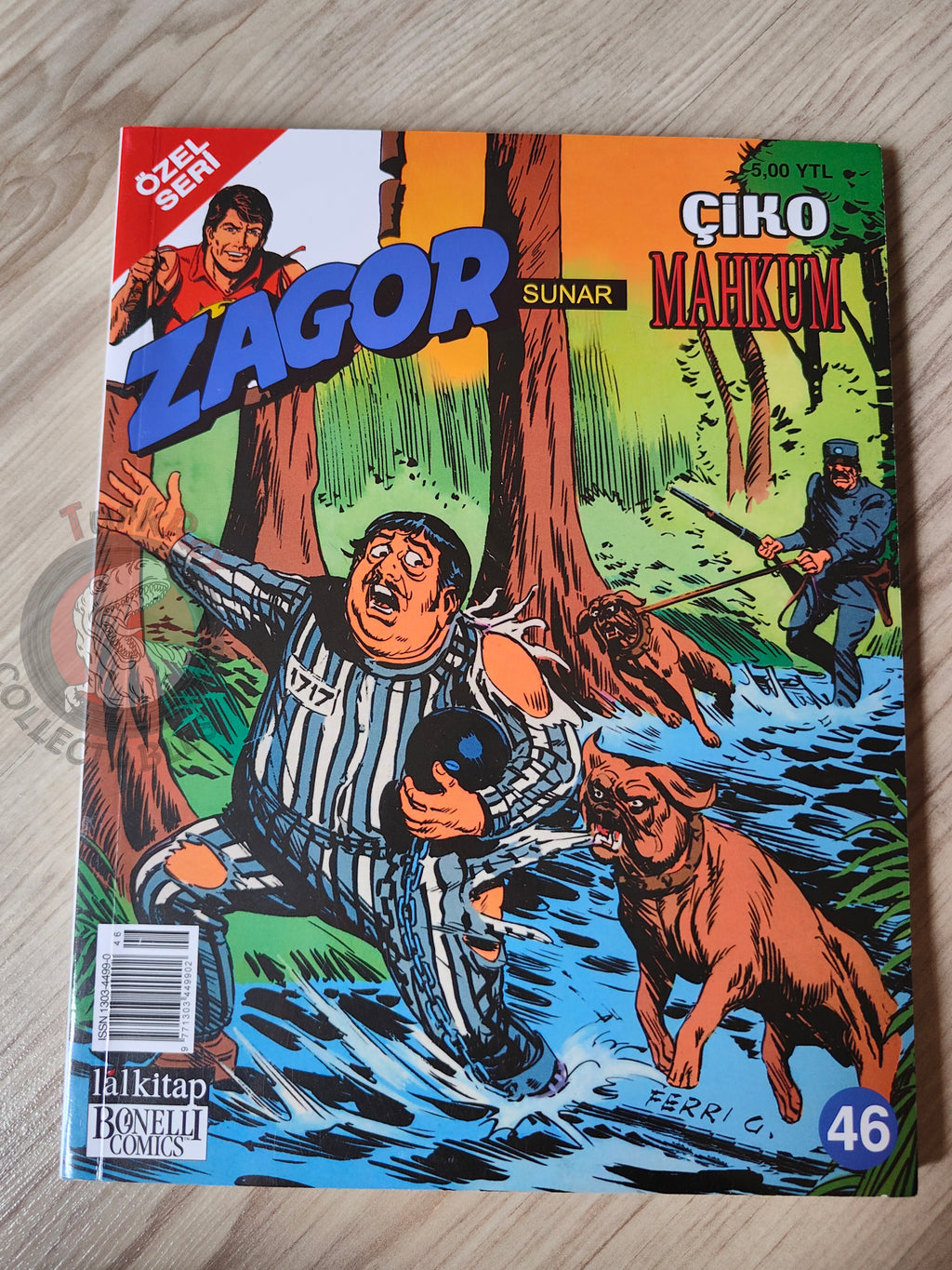 Zagor Cico #46 2006 Cico Galeotto Turkish Comic Turkey #14