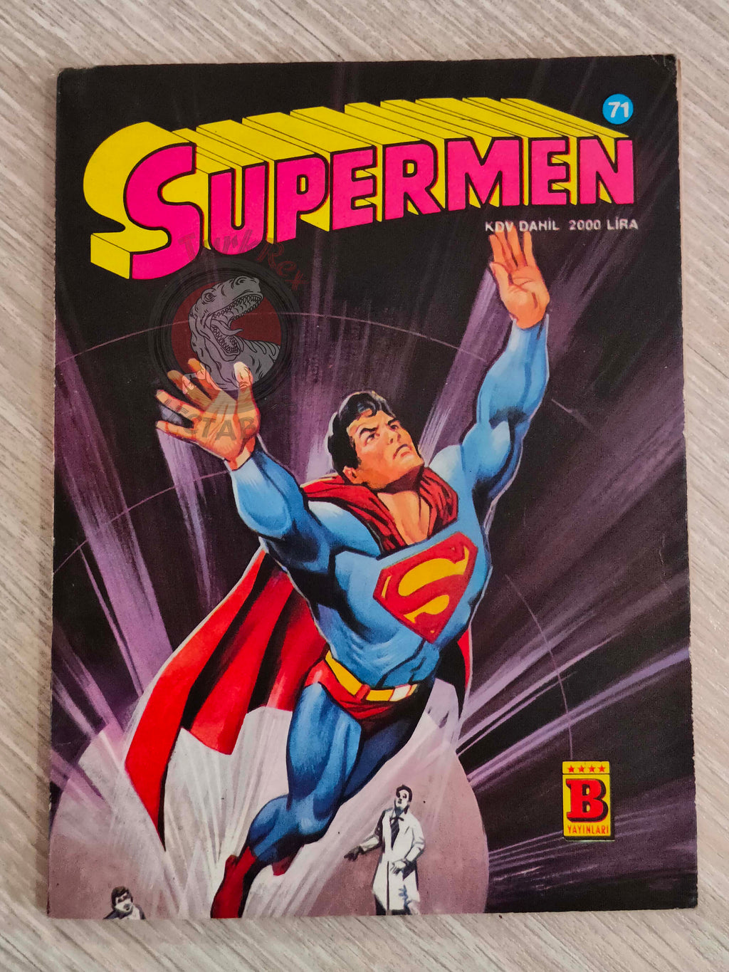 Superman #71 1990 Turkish Comic Turkey vs Muhammad Ali #56 Action Comics #572