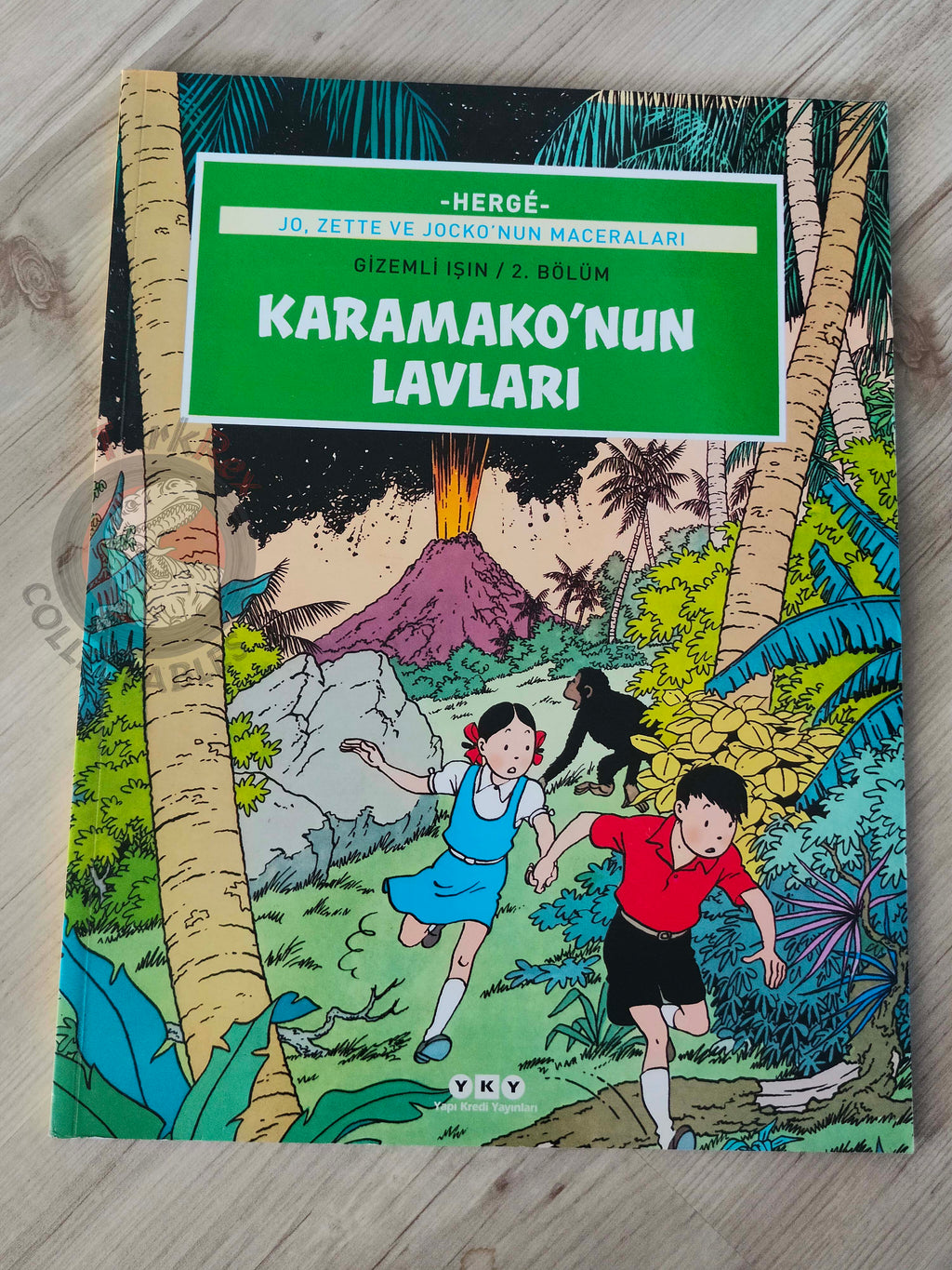 Jo, Zette and Jocko – The Secret Ray Turkish Comic Turkey Herge