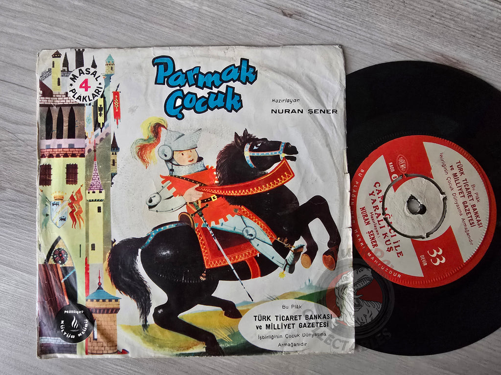 Nuran Şener – Parmak Çocuk 7" Turkish Pressing Vinyl Turkey Edition Thumbling's Travels