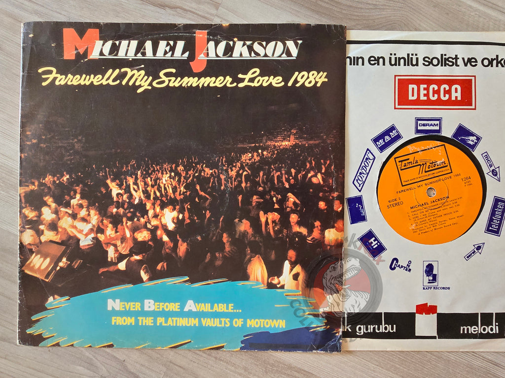Michael Jackson – Farewell My Summer Love Turkish Pressing Vinyl Turkey Edition