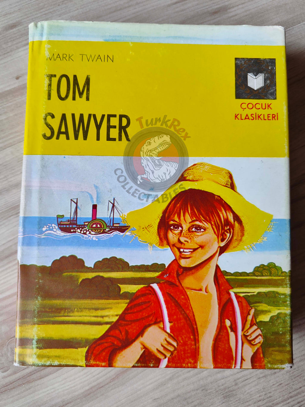 Mark Twain – Tom Sawyer 1975 HC/DJ Turkish Book Turkey Illustrated