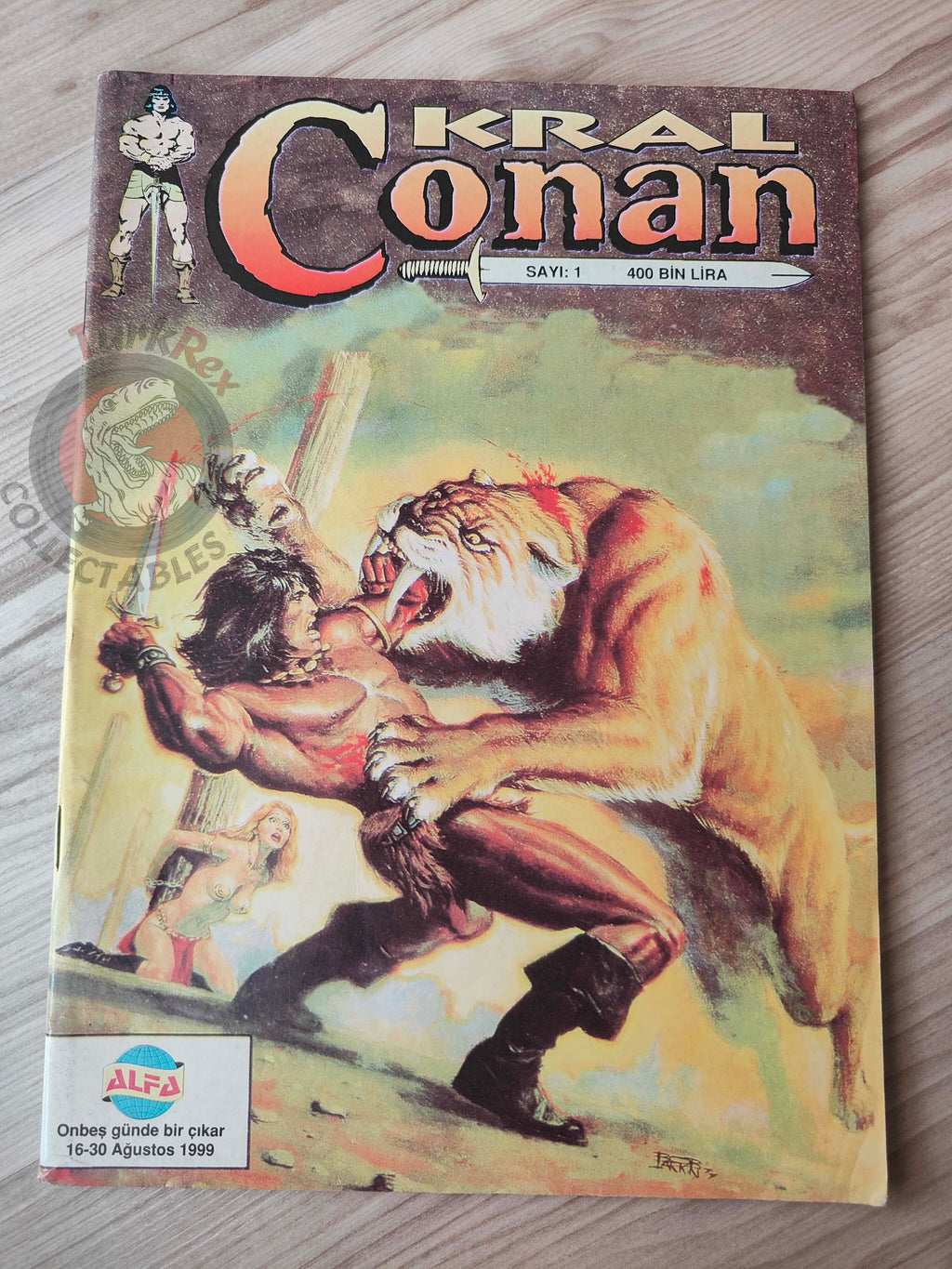 Kral Conan #1 The Savage Sword of #26 #27 Turkish Comic Turkey