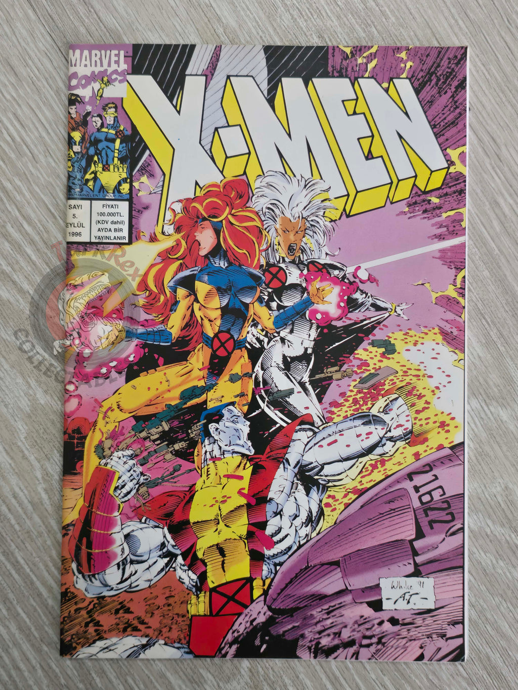 X-Men #5 1996 Turkish Comic Turkey Uncanny X-Men #281 #282