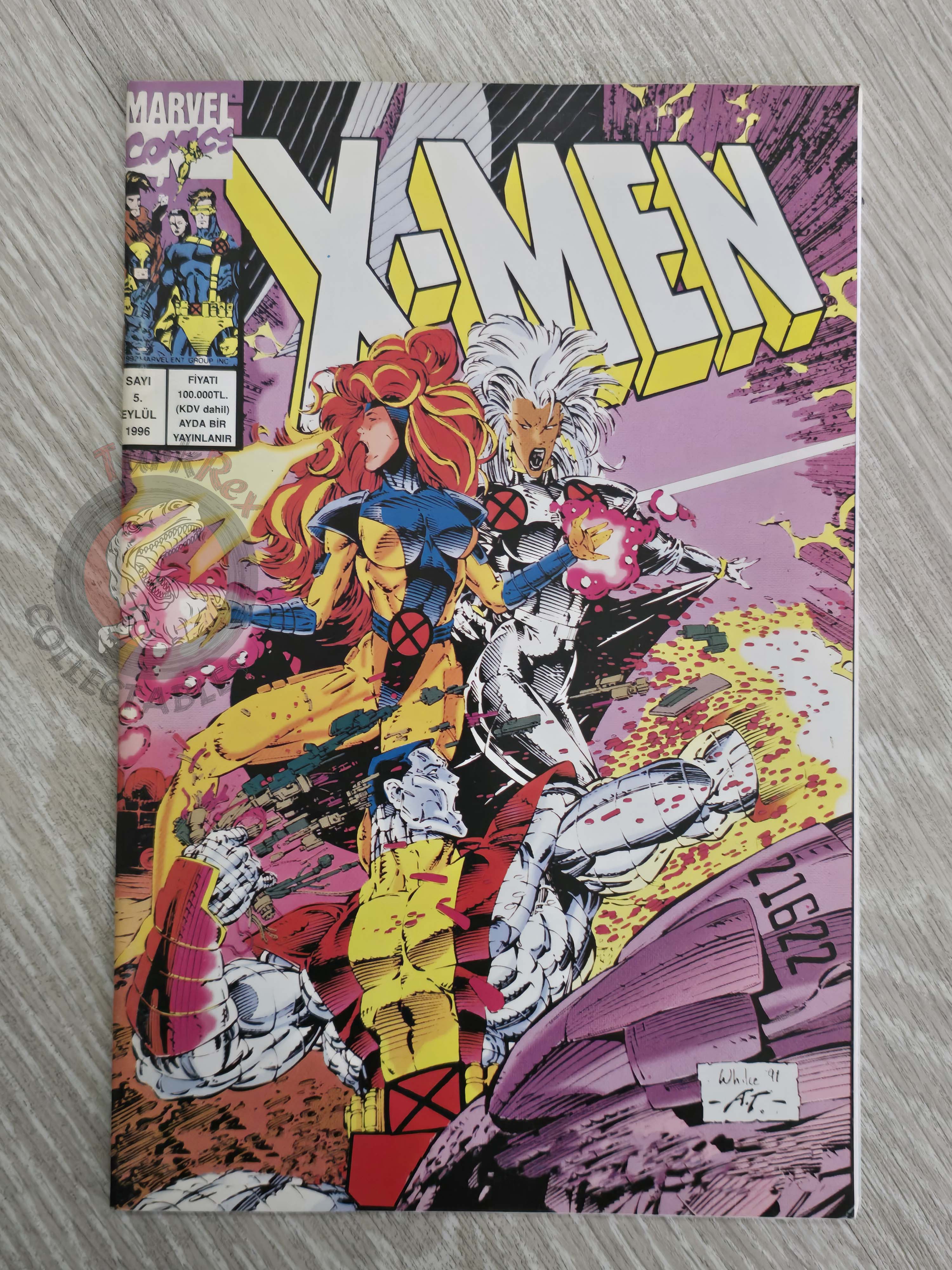 X-Men #5 1996 Turkish Comic Turkey Uncanny X-Men #281 #282