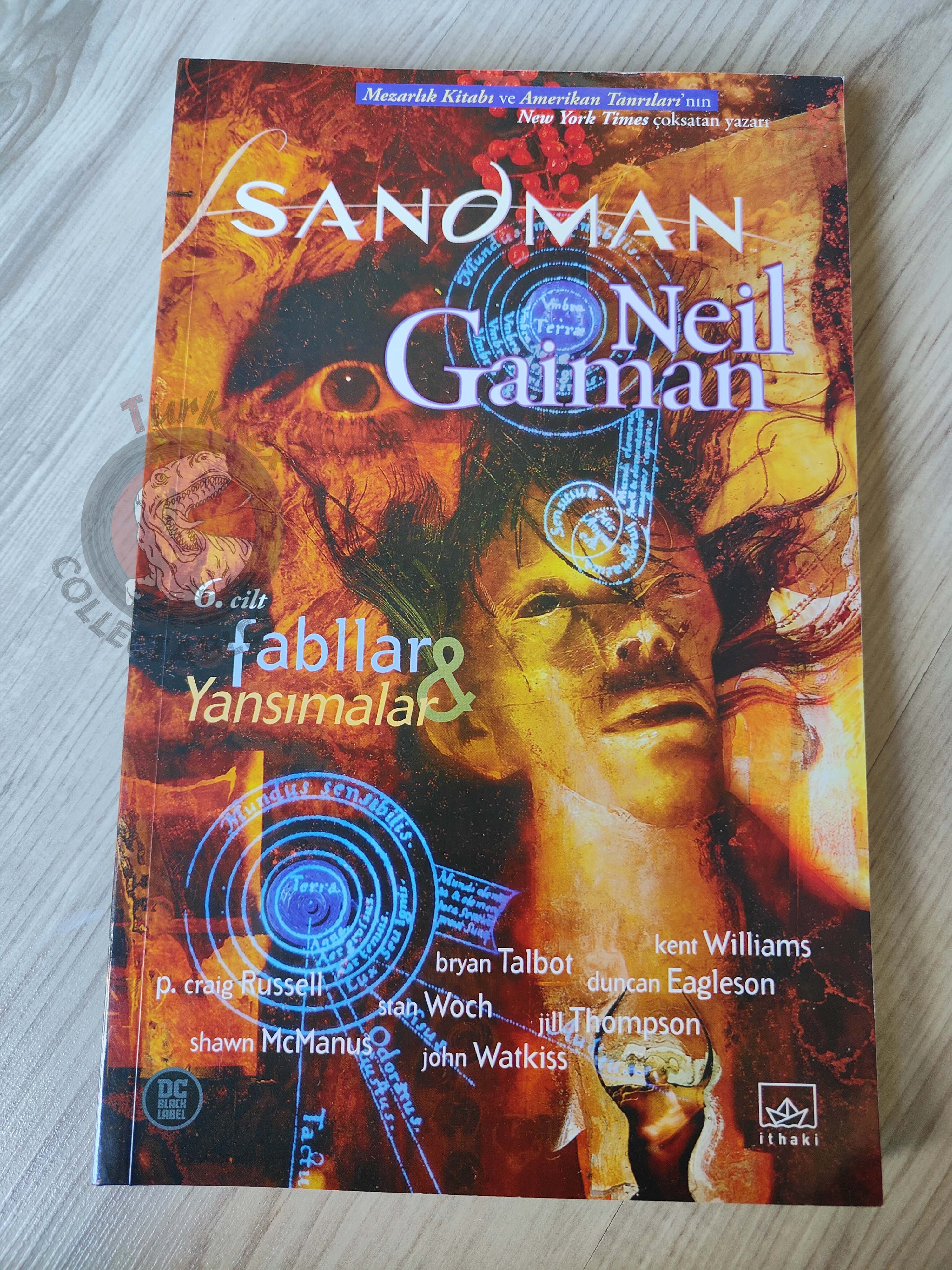 The Sandman Vol #6: Fables and Reflections Turkish Comic Turkey