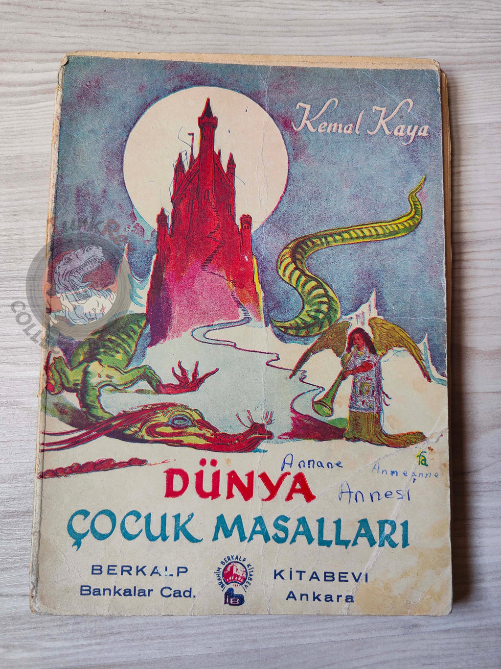 World Children's Fairy Tales 1948 Turkish Book Turkey Illustrated Heinrich Seidel