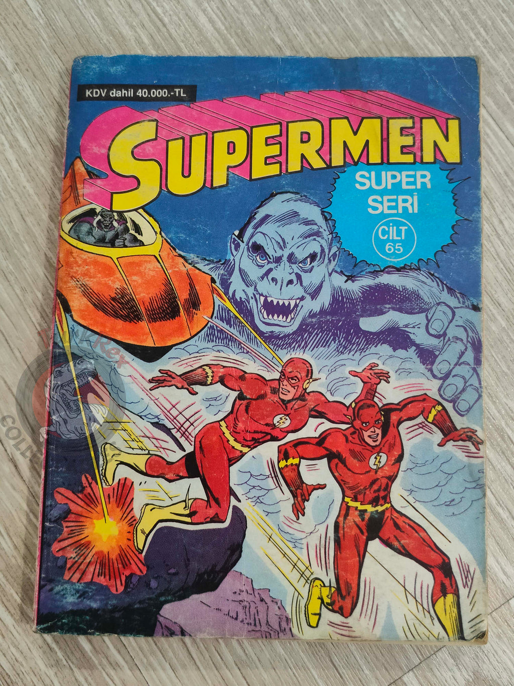 Superman Vol #65 1994 Turkish Comic Turkey Flash Krypton Chronicles Action Comics #665