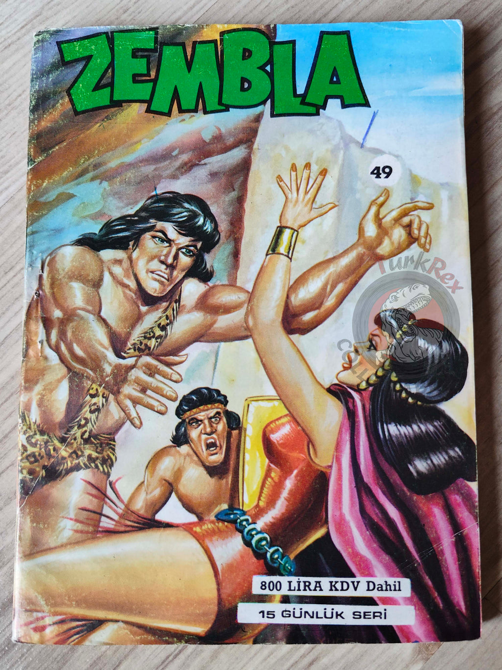 Zembla #49 80s Turkish Comic Turkey Marcel Navarro Augusto Pedrazza Pampa
