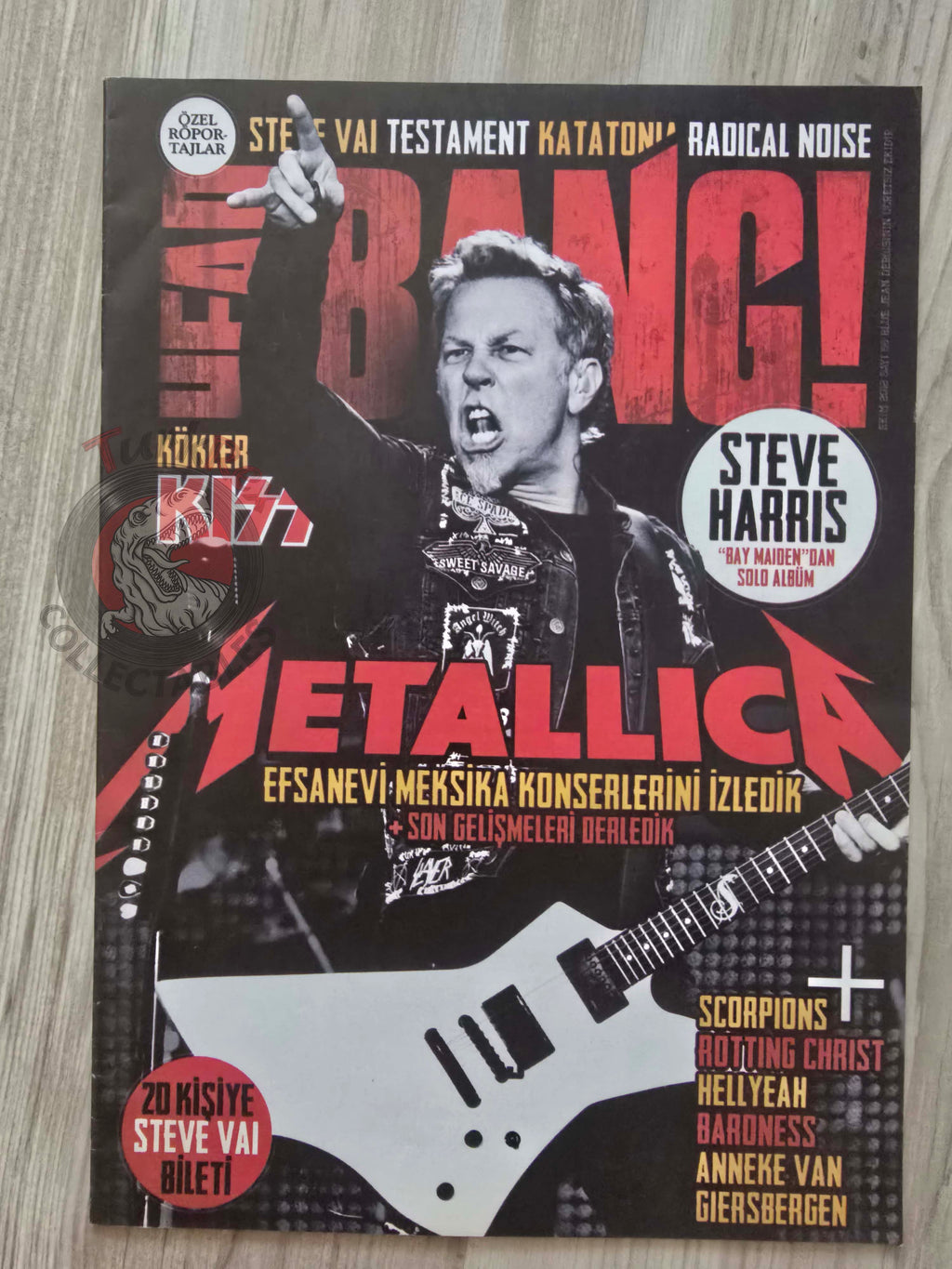 Headbang 2012 Metallica Turkish Mag Turkey Kiss Rotting Christ Steve Harris Iron Maiden