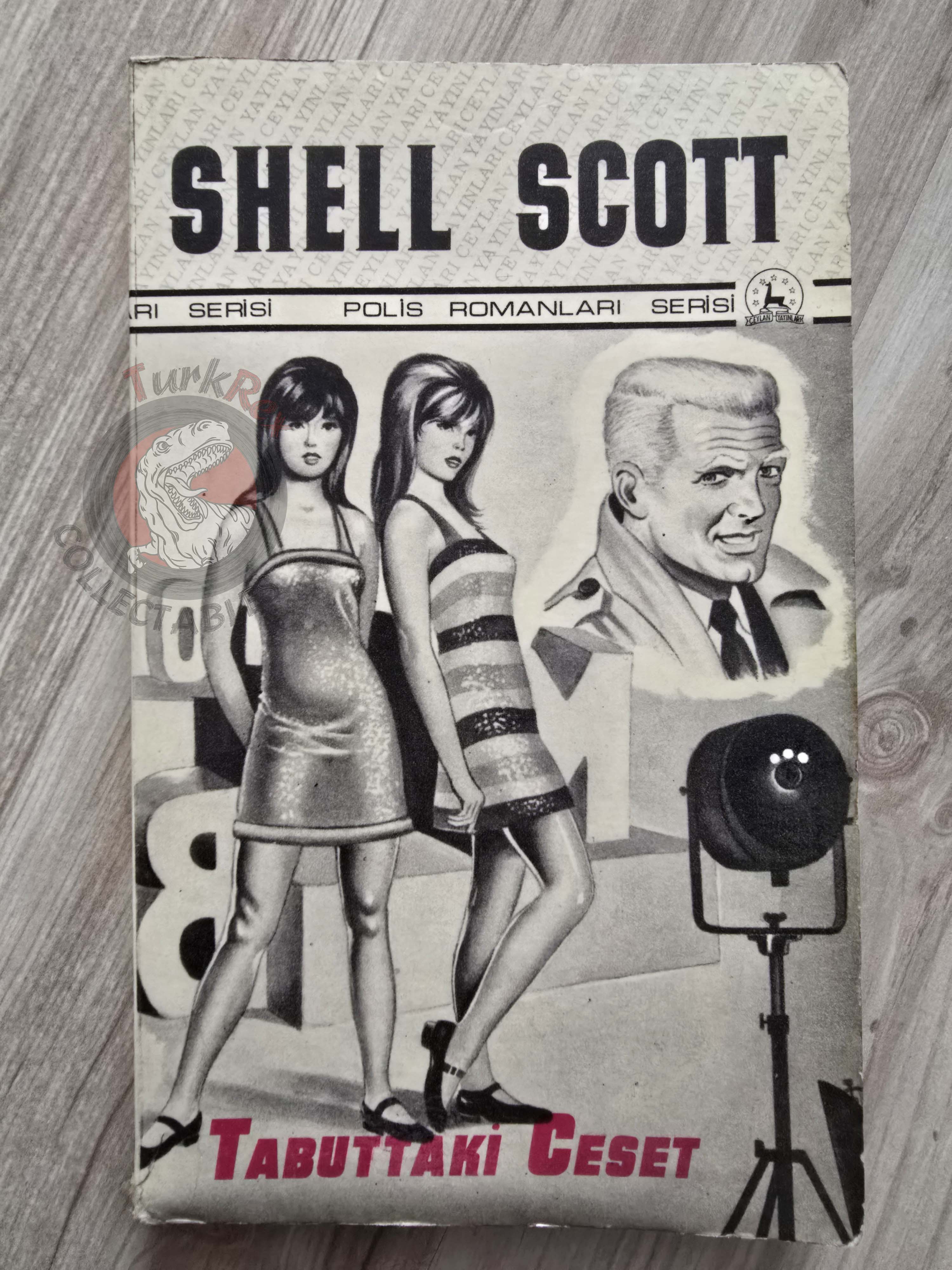 Richard S. Prather – Shell Scott The Trojan Hearse 1967 Turkish Book Turkey