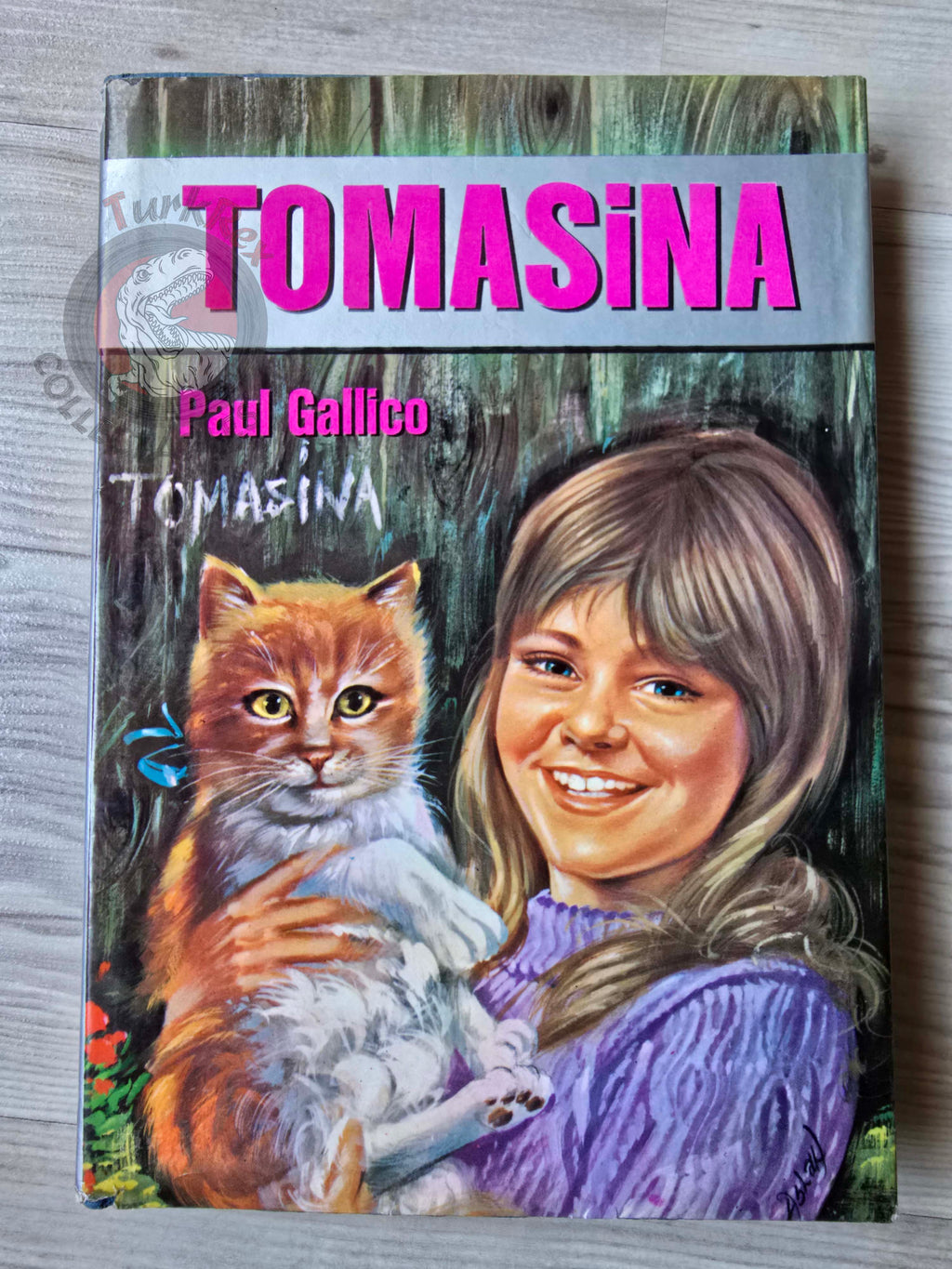 Paul Gallico – Thomasina 1976 HC/DJ Turkish Book Turkey