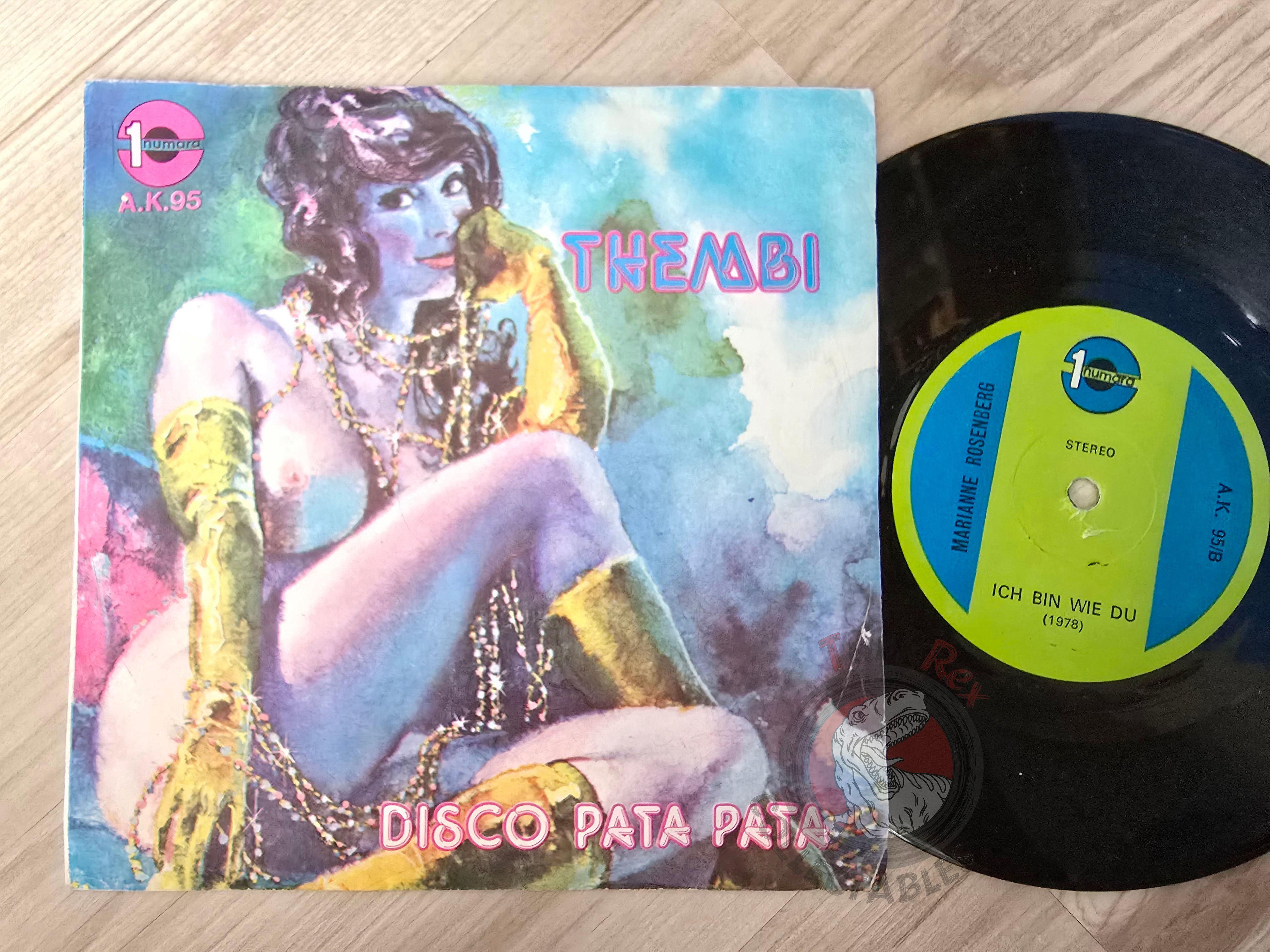 Thembi / Marianne Rosenberg – Disco Pata-Pata 7" Turkish Pressing Vinyl Turkey Edition