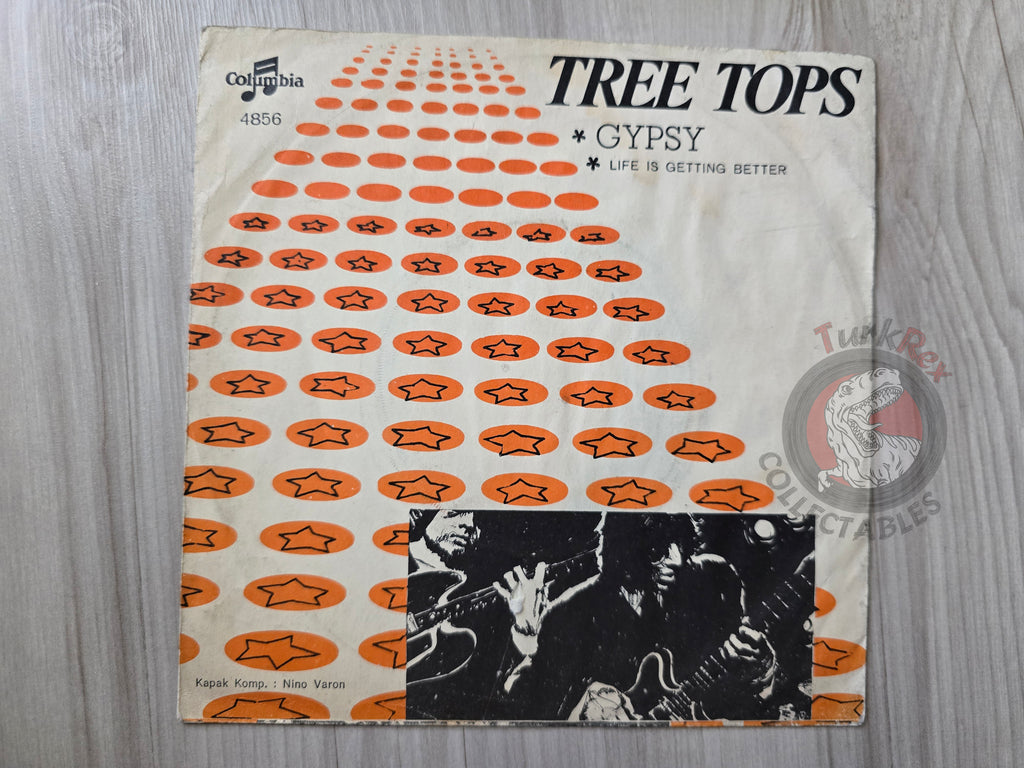The Treetops – Gypsy 7" Turkish Pressing Cover Only Turkey Edition Promo