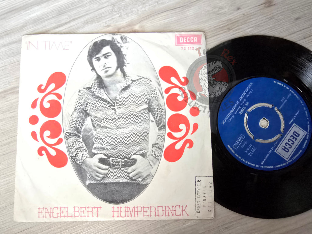 Engelbert Humperdinck – In Time / How Does It Feel 7" Turkish Pressing Vinyl Turkey Edition Promo