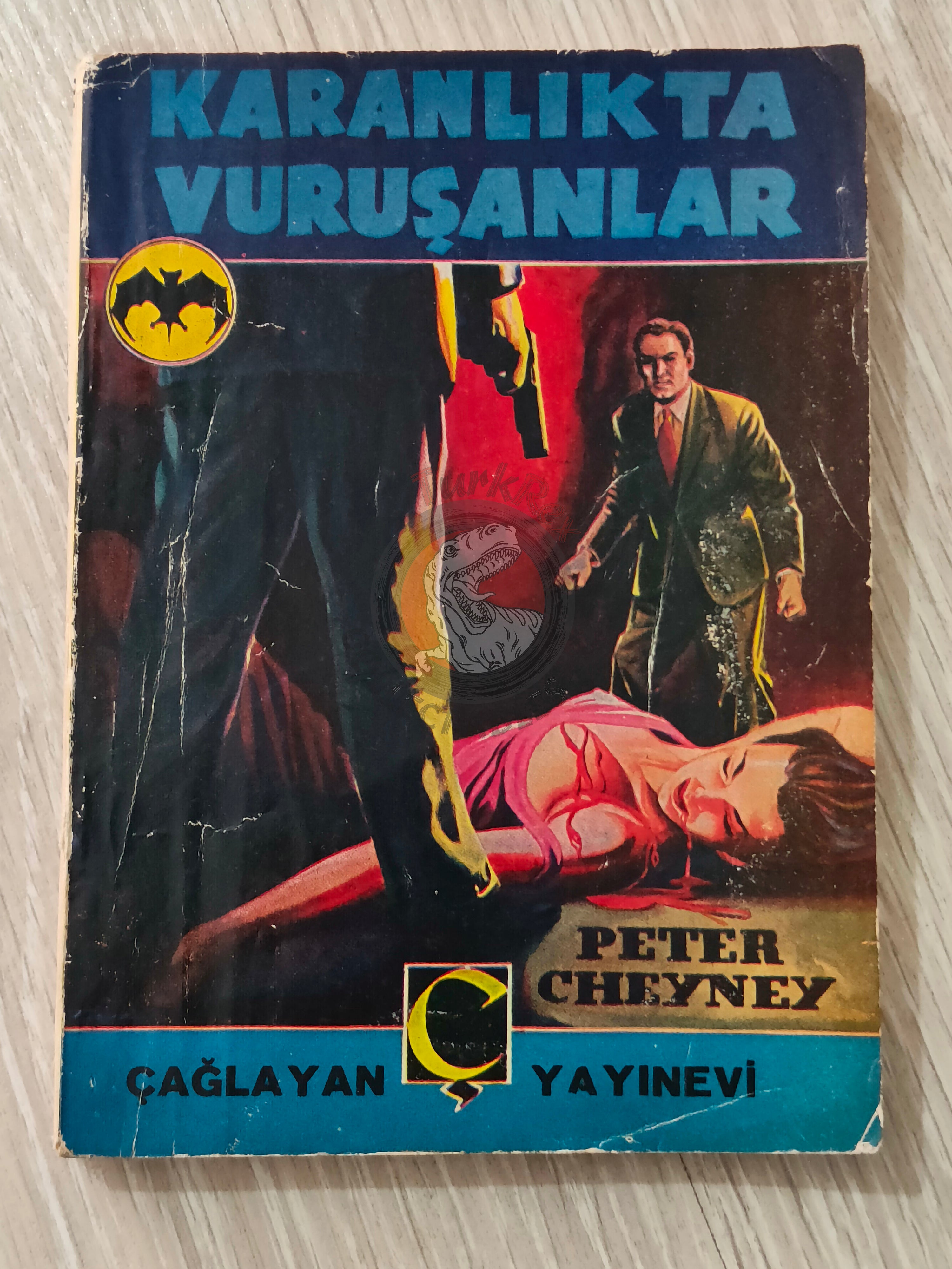 Peter Cheyney – Dark Duet 1954 Turkish Book Turkey
