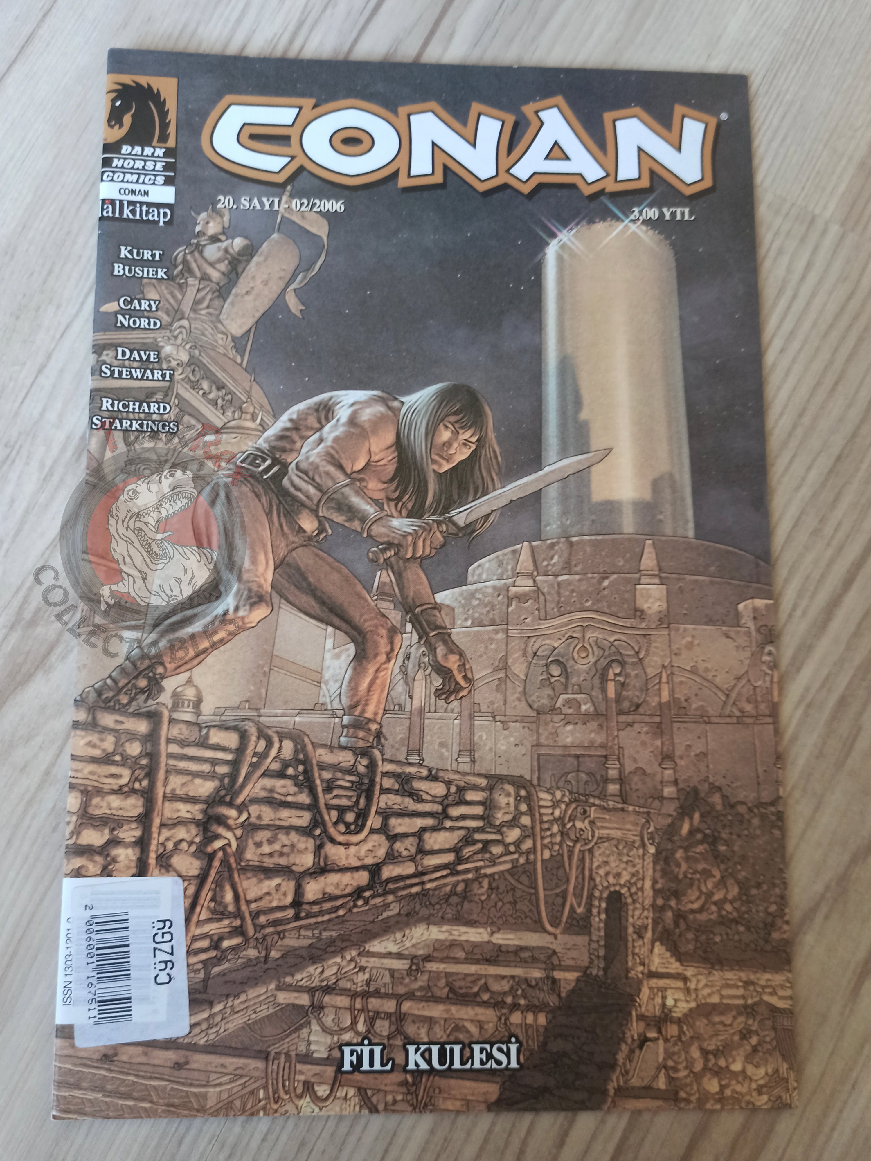 Conan the Legend #20 Turkish Comic Turkey Dark Horse Comics