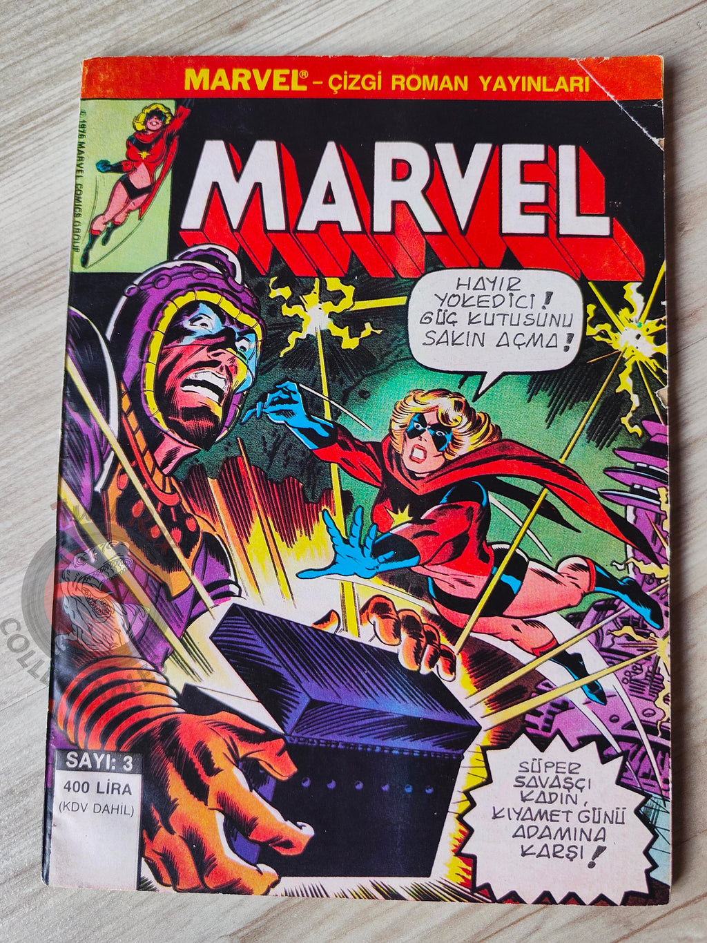 Ms. Marvel #3 1988 Turkish Comic Turkey #4 #5 #6