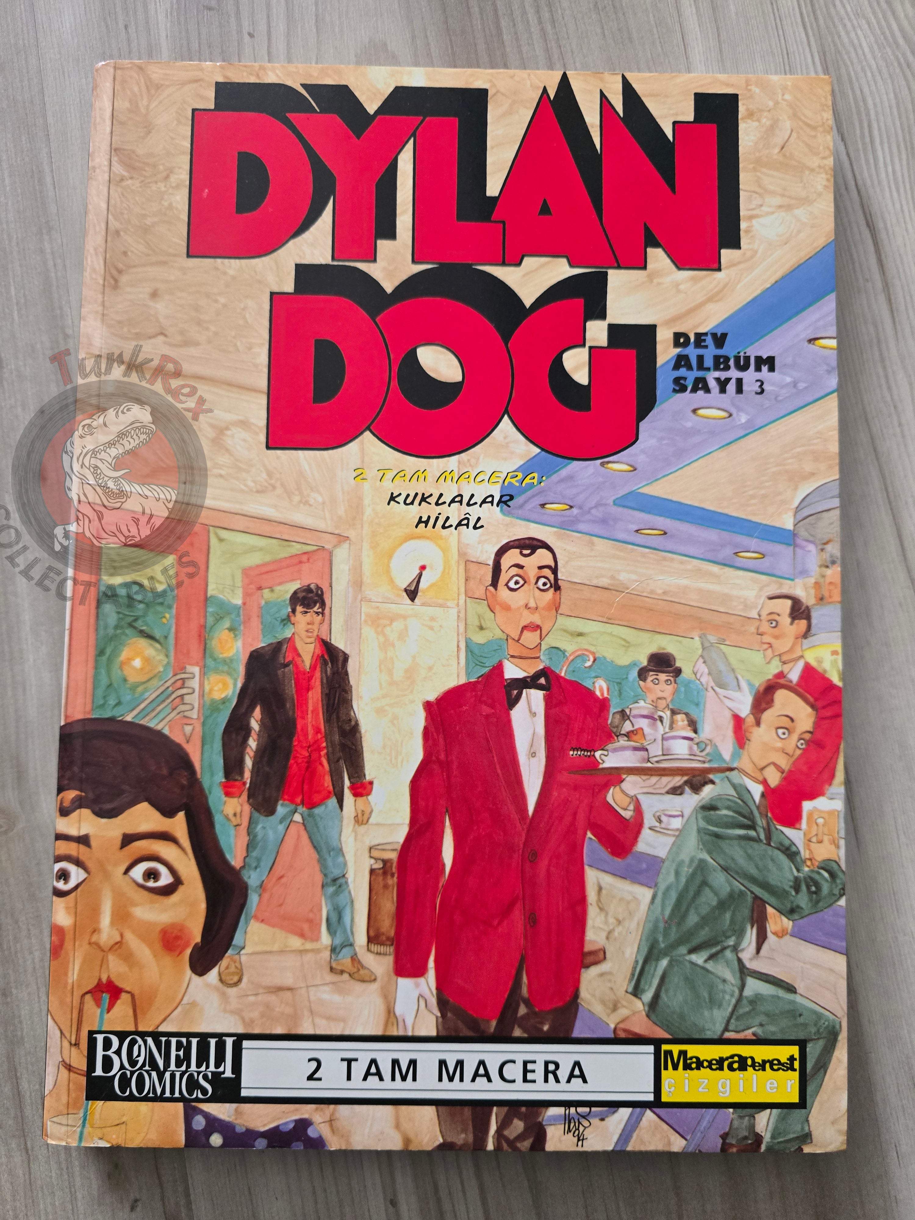 Dylan Dog Gigante #3 2002 Turkish Comic Turkey Marionette