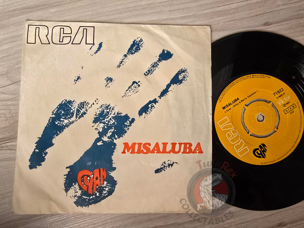 Cyan – Misaluba 7" Turkish Pressing Vinyl Turkey Edition