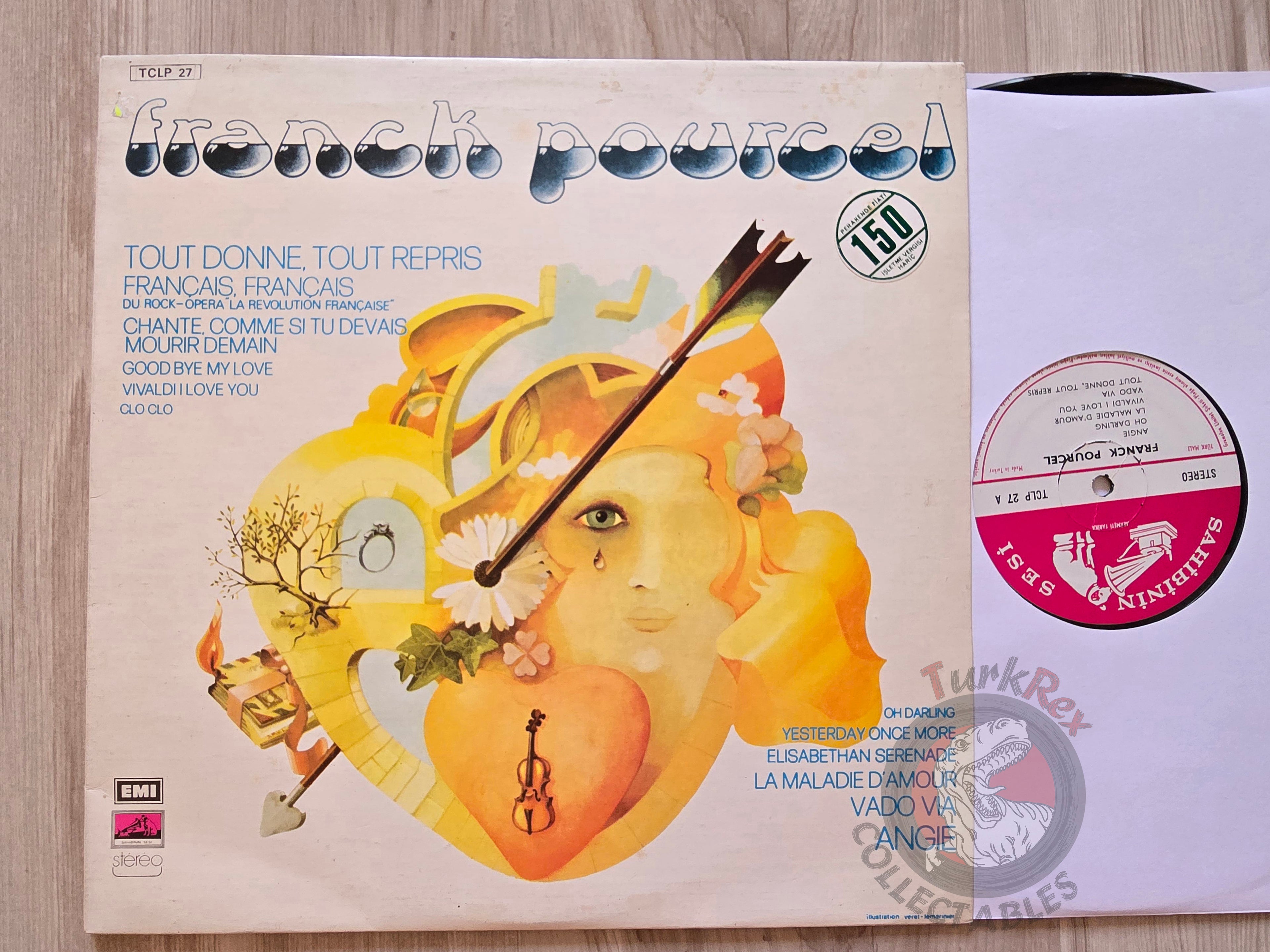 Franck Pourcel – Amour, Danse Et Violons No 42 Turkish Pressing Vinyl Turkey Edition