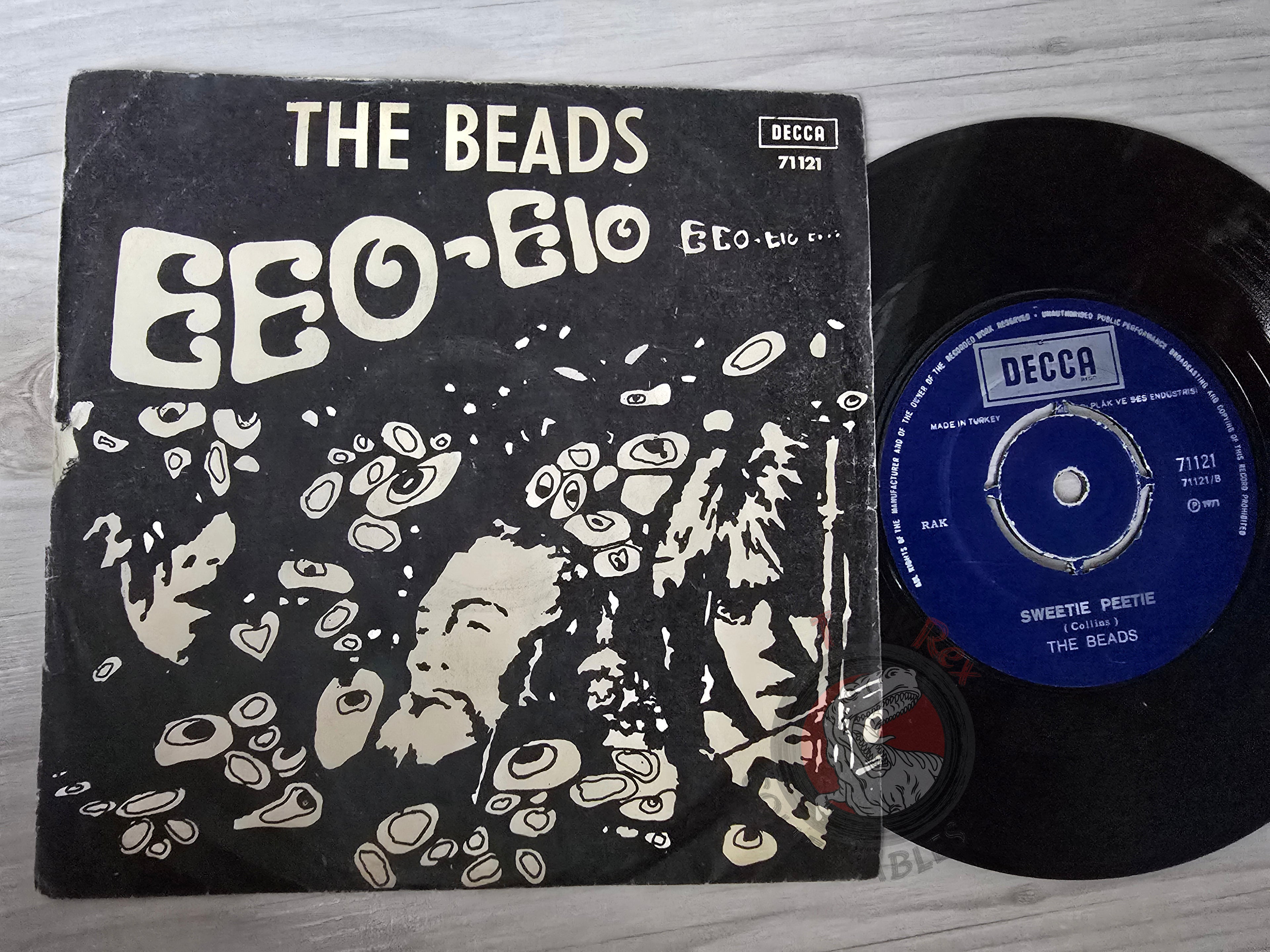 The Beads – Eeo-Eio 7" Turkish Pressing Vinyl Turkey Edition
